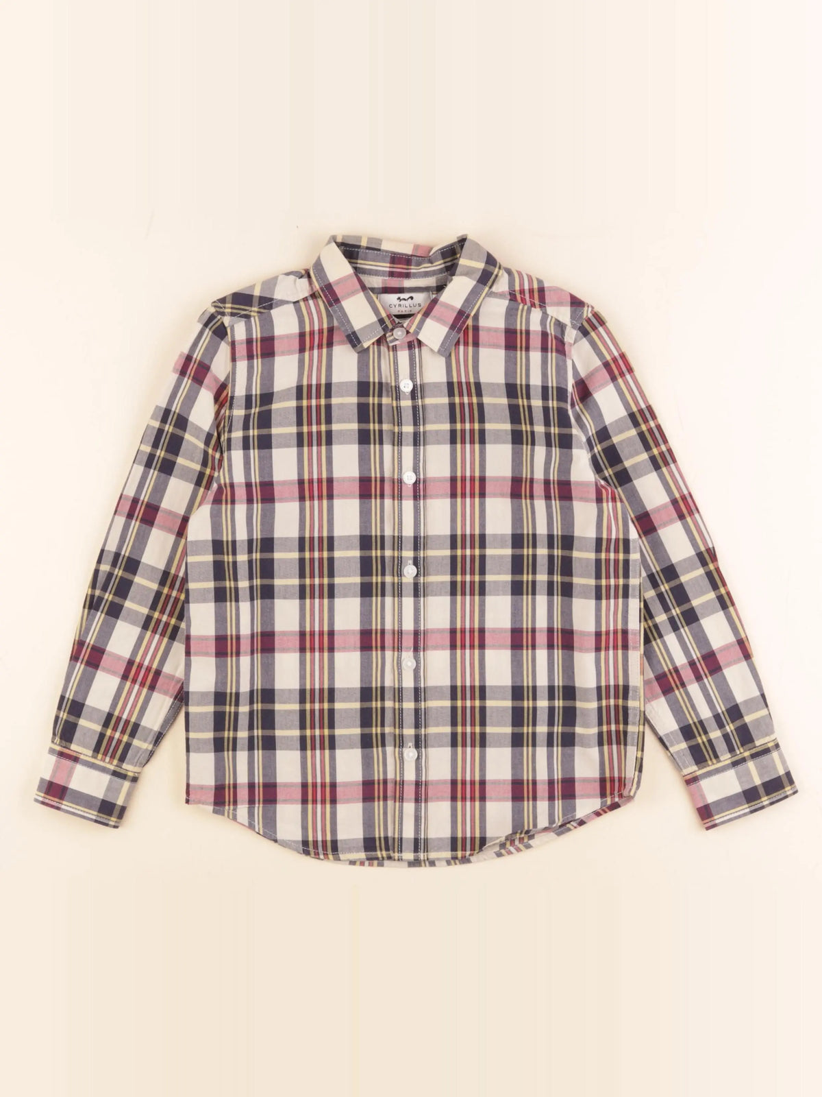 Cyrillus - chemise multicolore - 6 ans