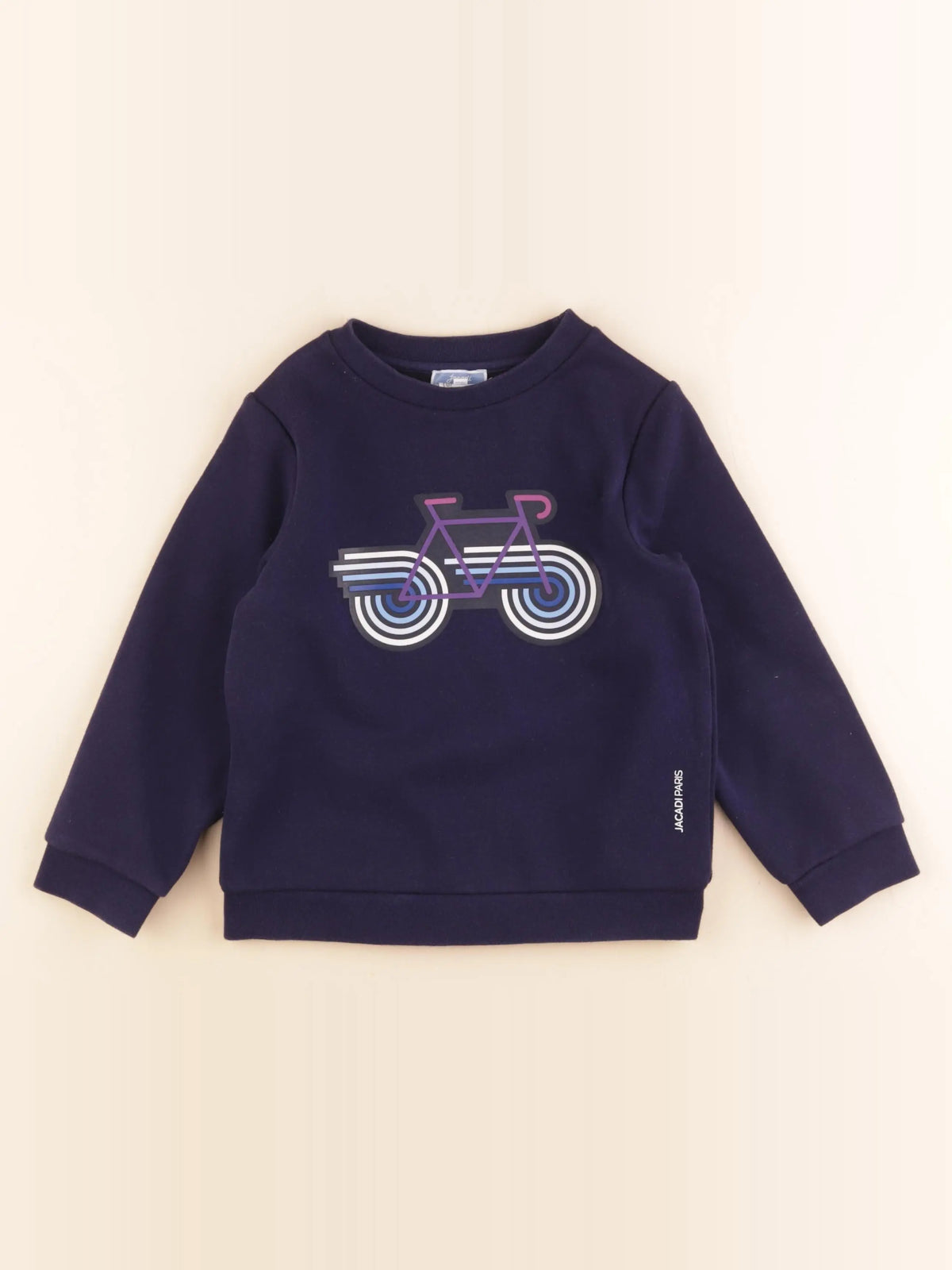 Jacadi - sweat bleu - 6 ans