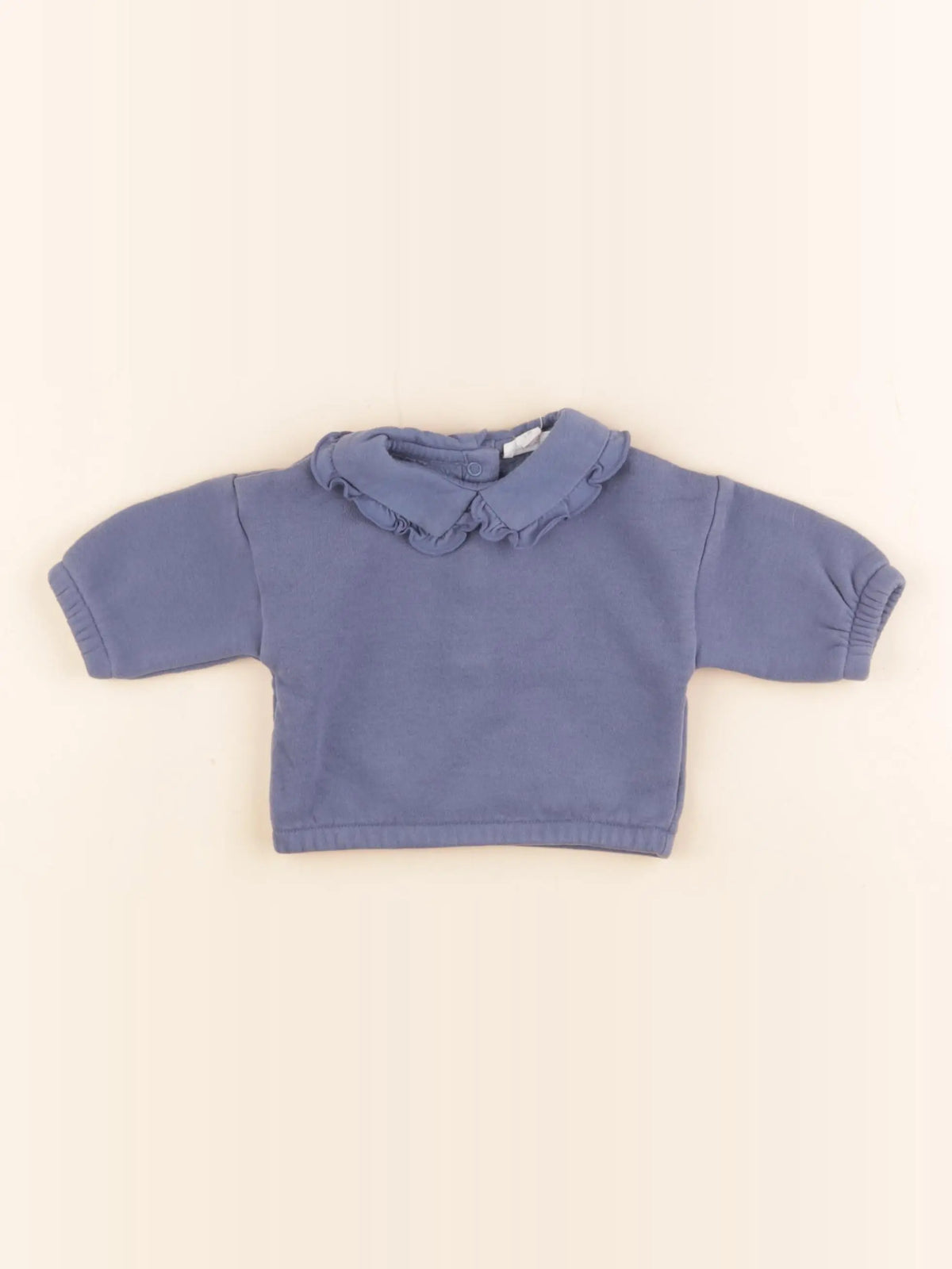 Vertbaudet - sweat bleu - 1 mois