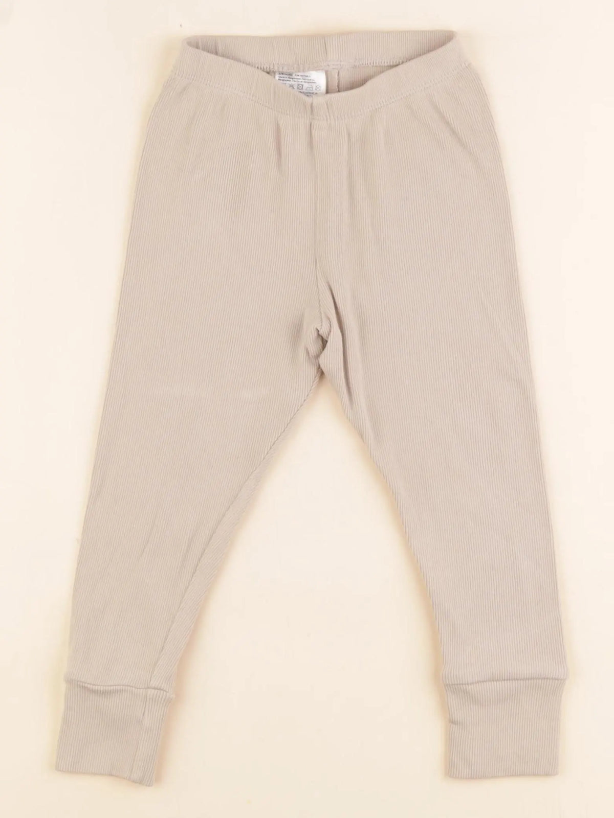 H&M - legging beige - 18/24 mois