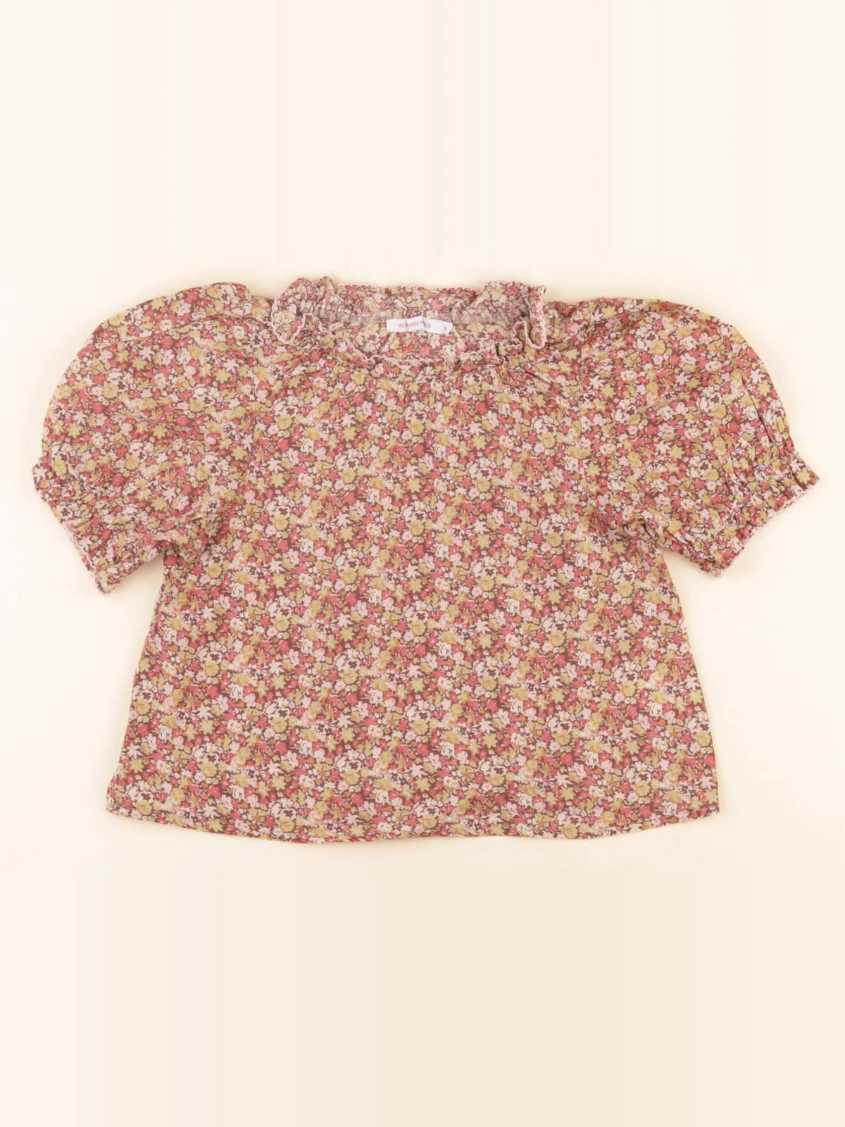 Monoprix - blouse multicolore - 5 ans