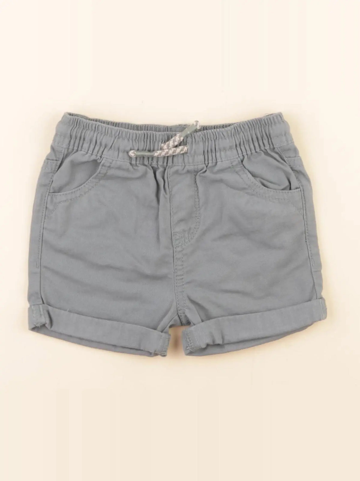 Vertbaudet - short bleu - 12 mois