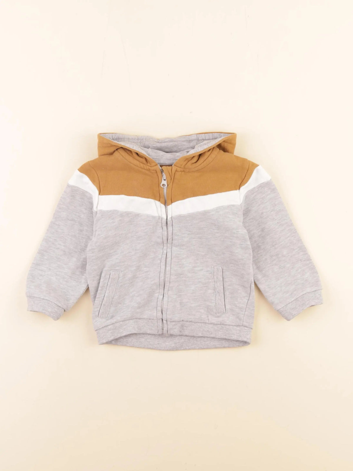Vertbaudet - sweat multicolore - 12 mois