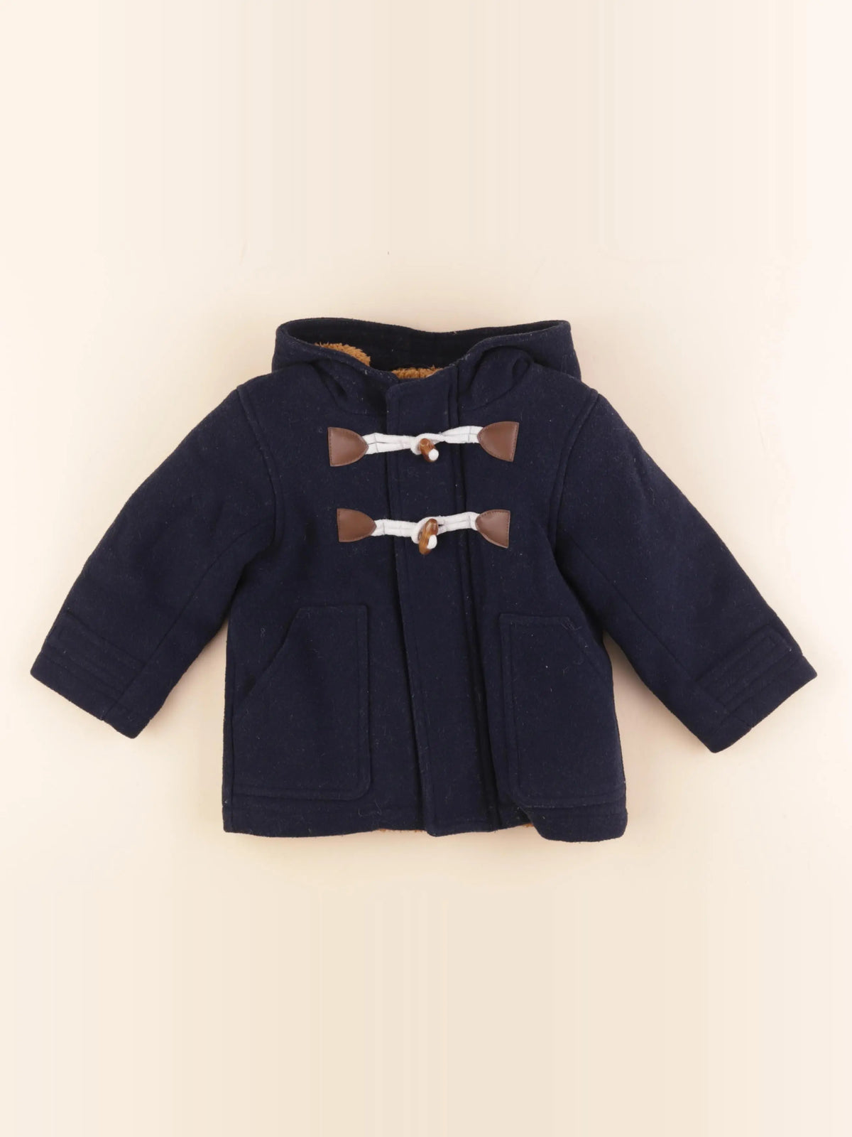 Vertbaudet - manteau bleu - 2 ans