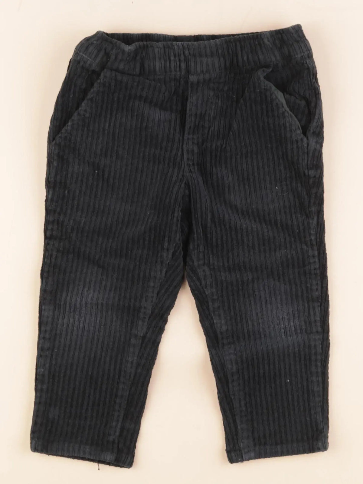 Vertbaudet - pantalon vert - 2 ans