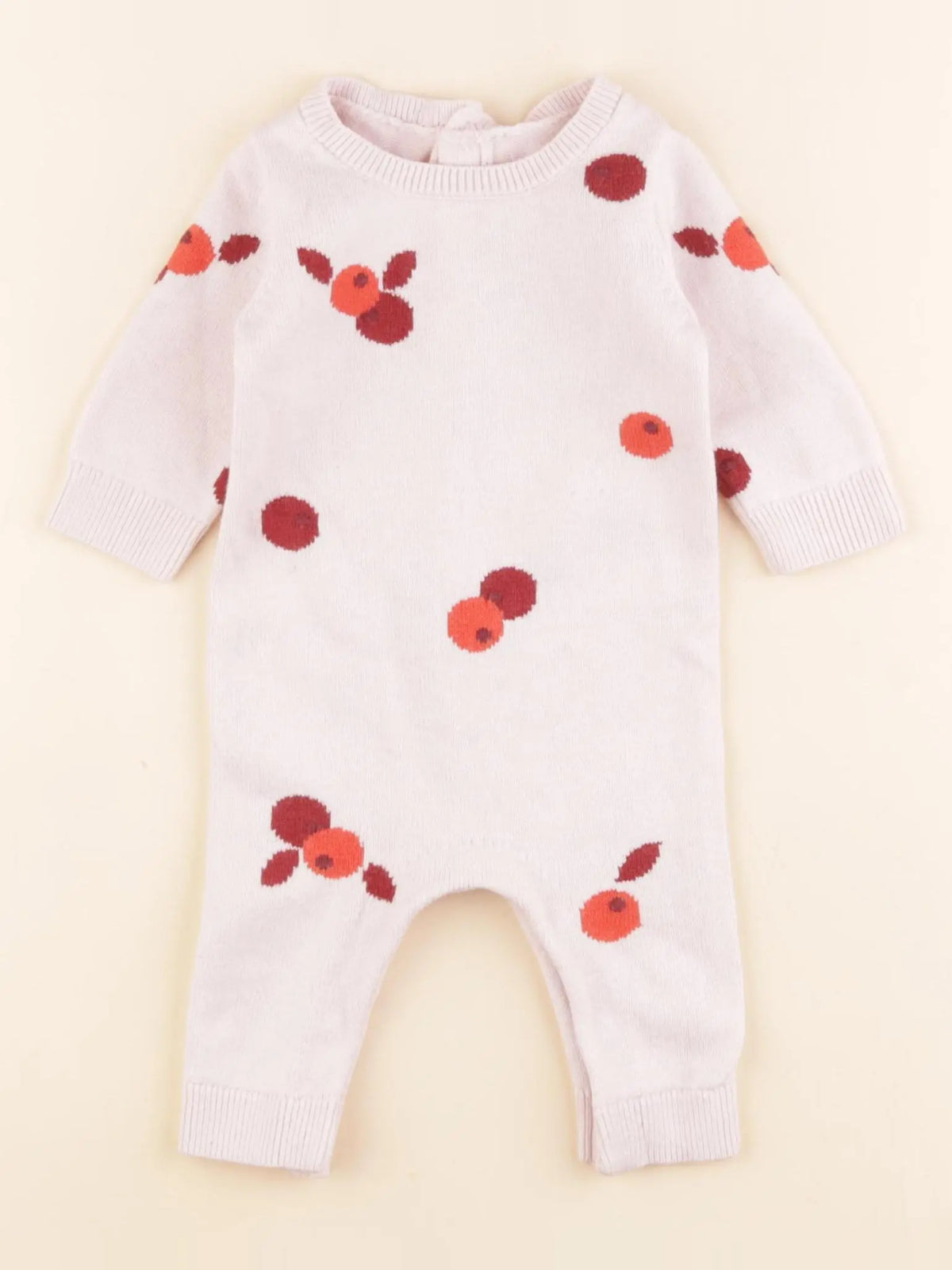 Jacadi - combinaison rose - 3 mois