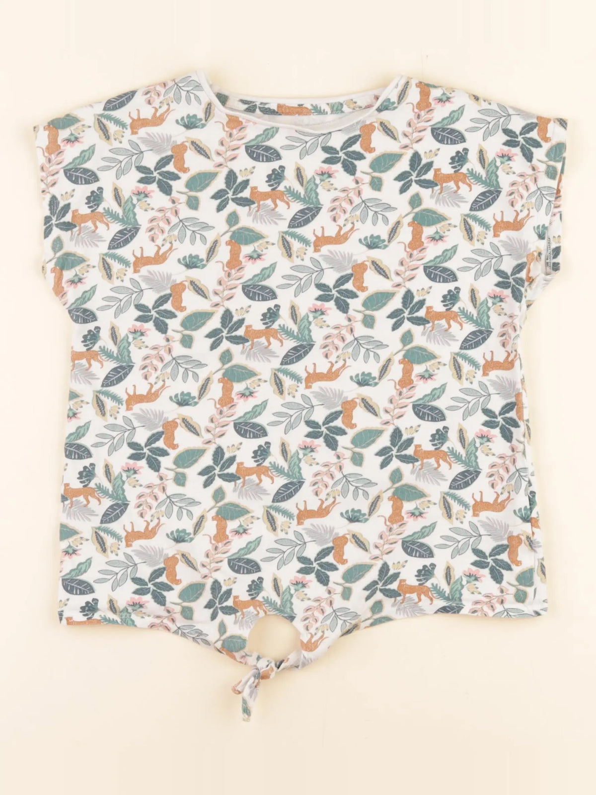 Vertbaudet - tee-shirt multicolore - 8 ans