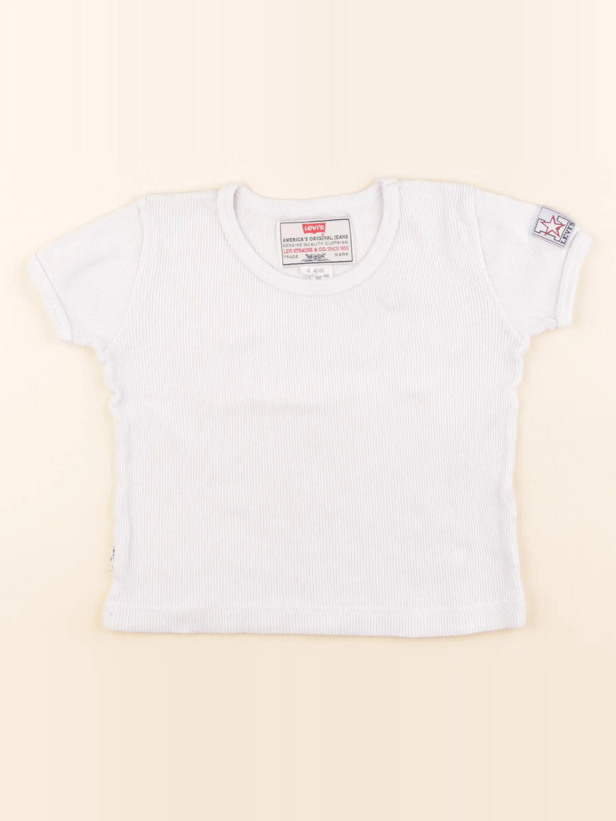 Levi's - tee-shirt blanc - 2 ans
