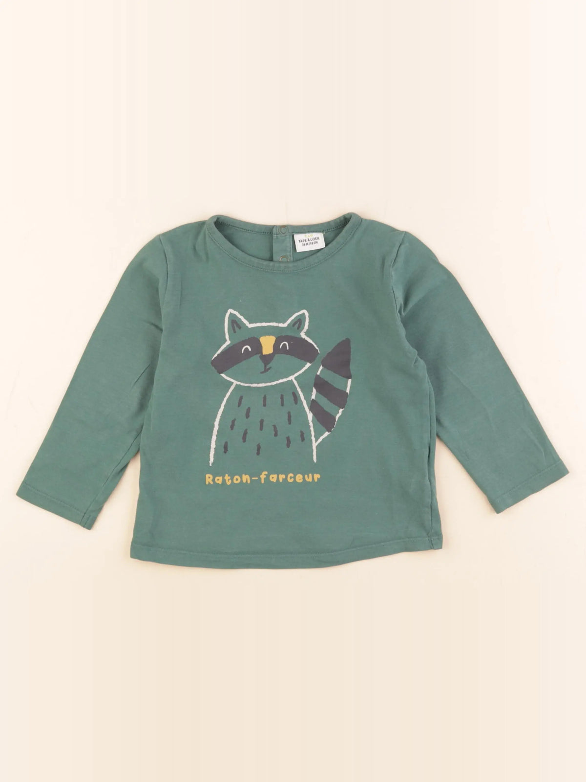Tape à l'oeil - tee-shirt vert - 36 mois