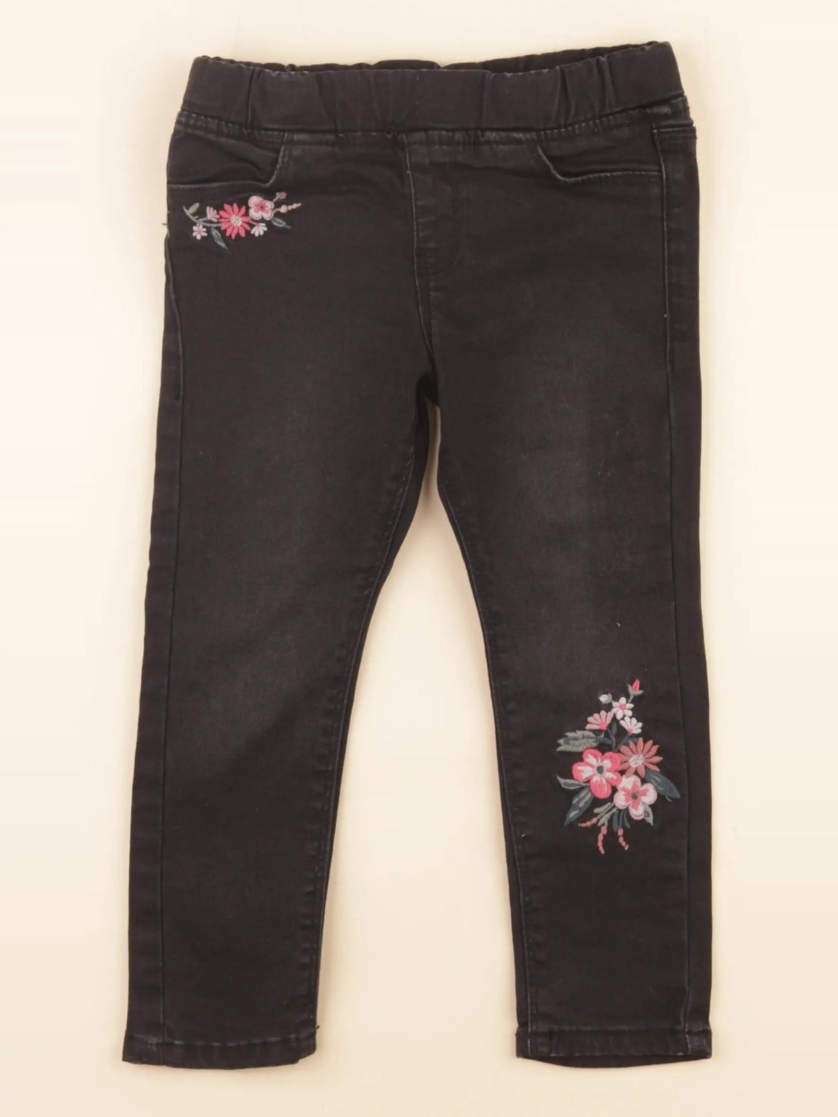 Vertbaudet - jegging noir - 3 ans
