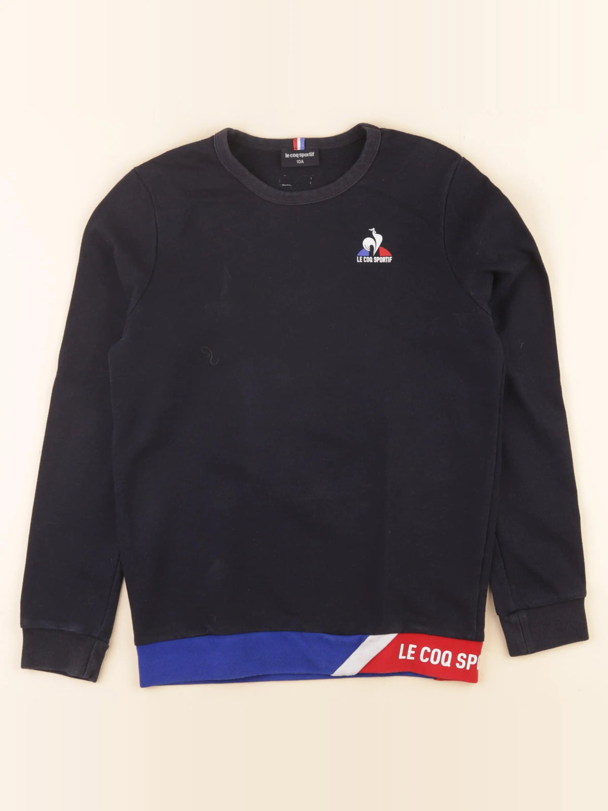 Le Coq Sportif - tee-shirt bleu - 10 ans