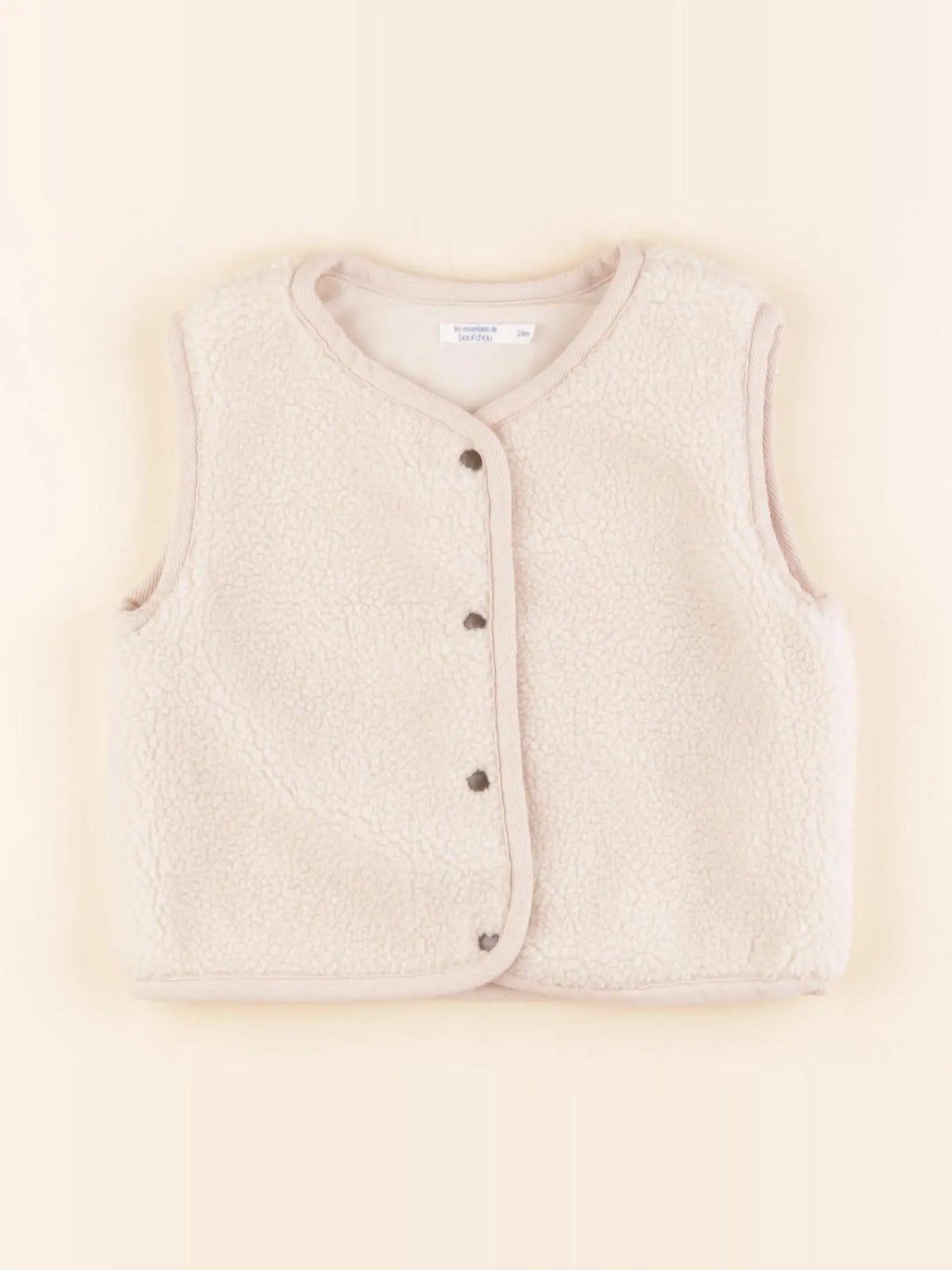 Boutchou - gilet beige - 24 mois