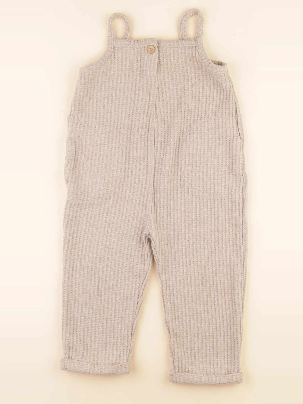 Zara - combinaison beige - 4/5 ans