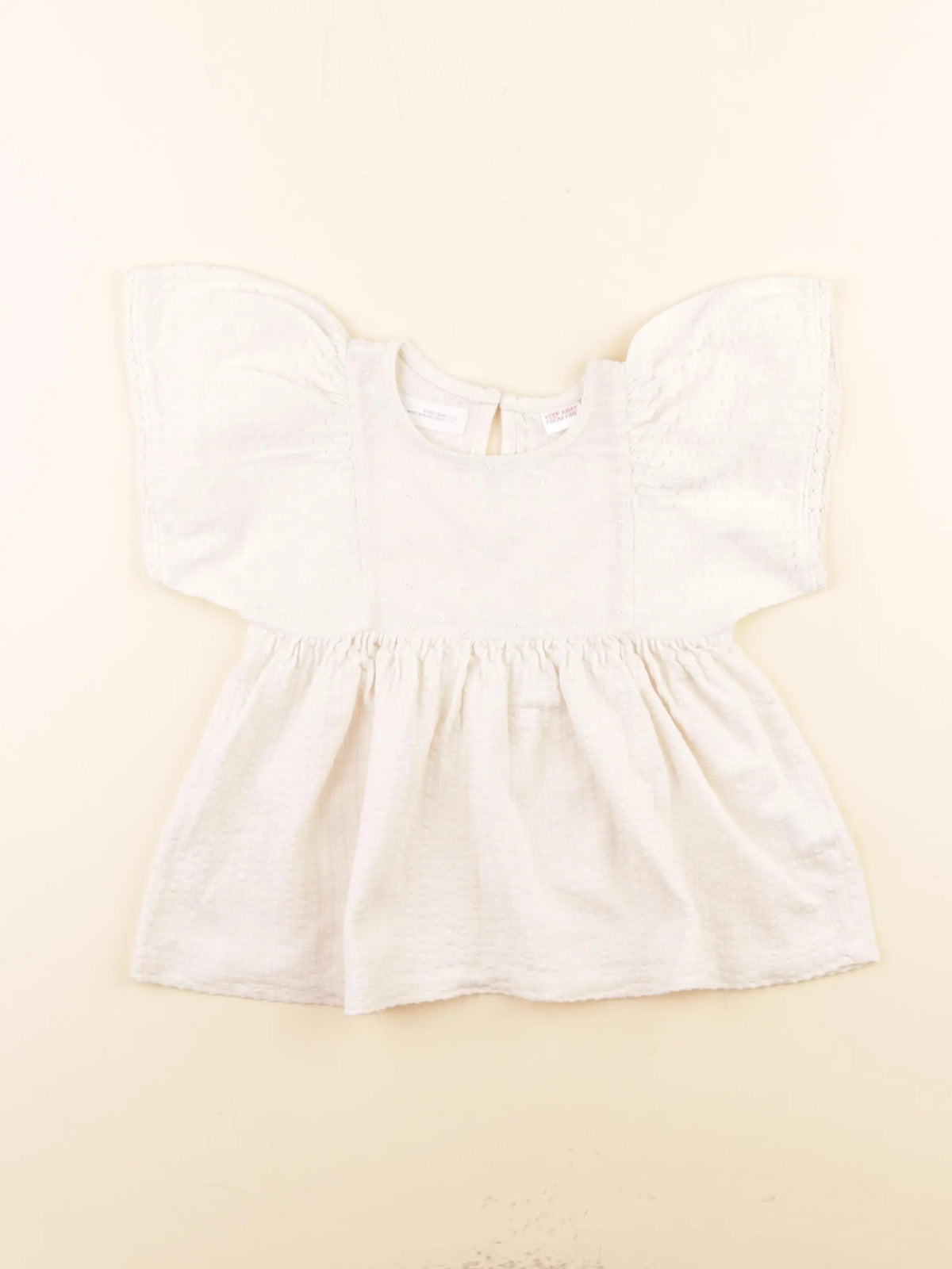Zara - blouse blanc - 3 ans