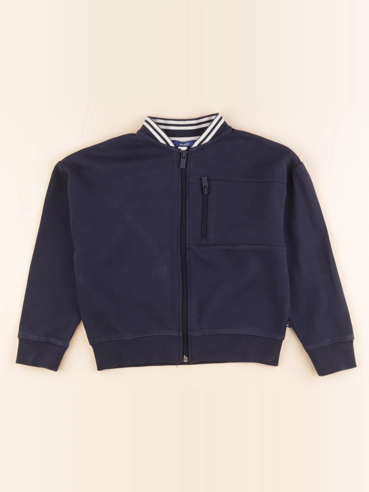 Okaidi - sweat bleu - 6 ans