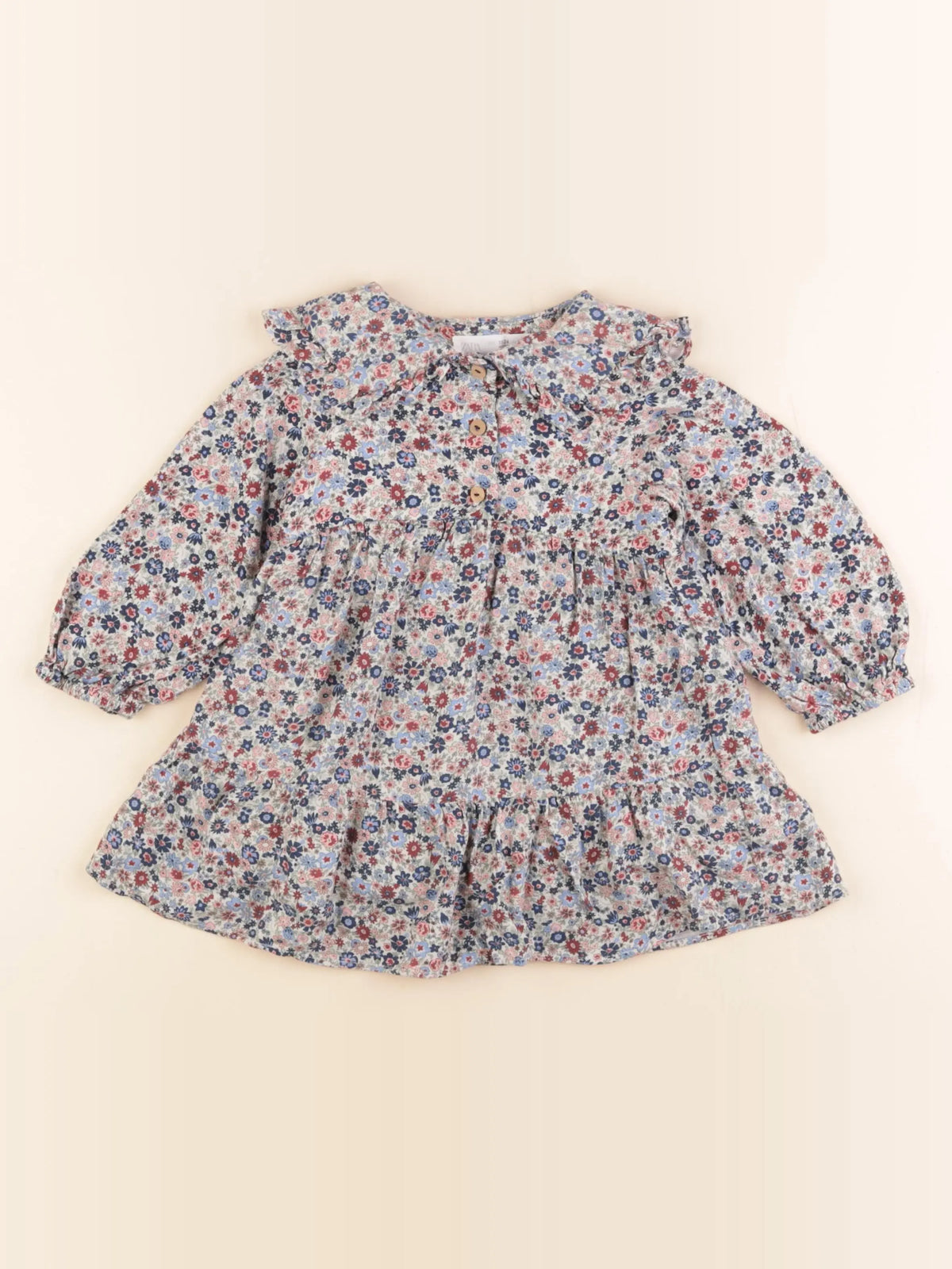 Zara - robe multicolore - 18/24 mois