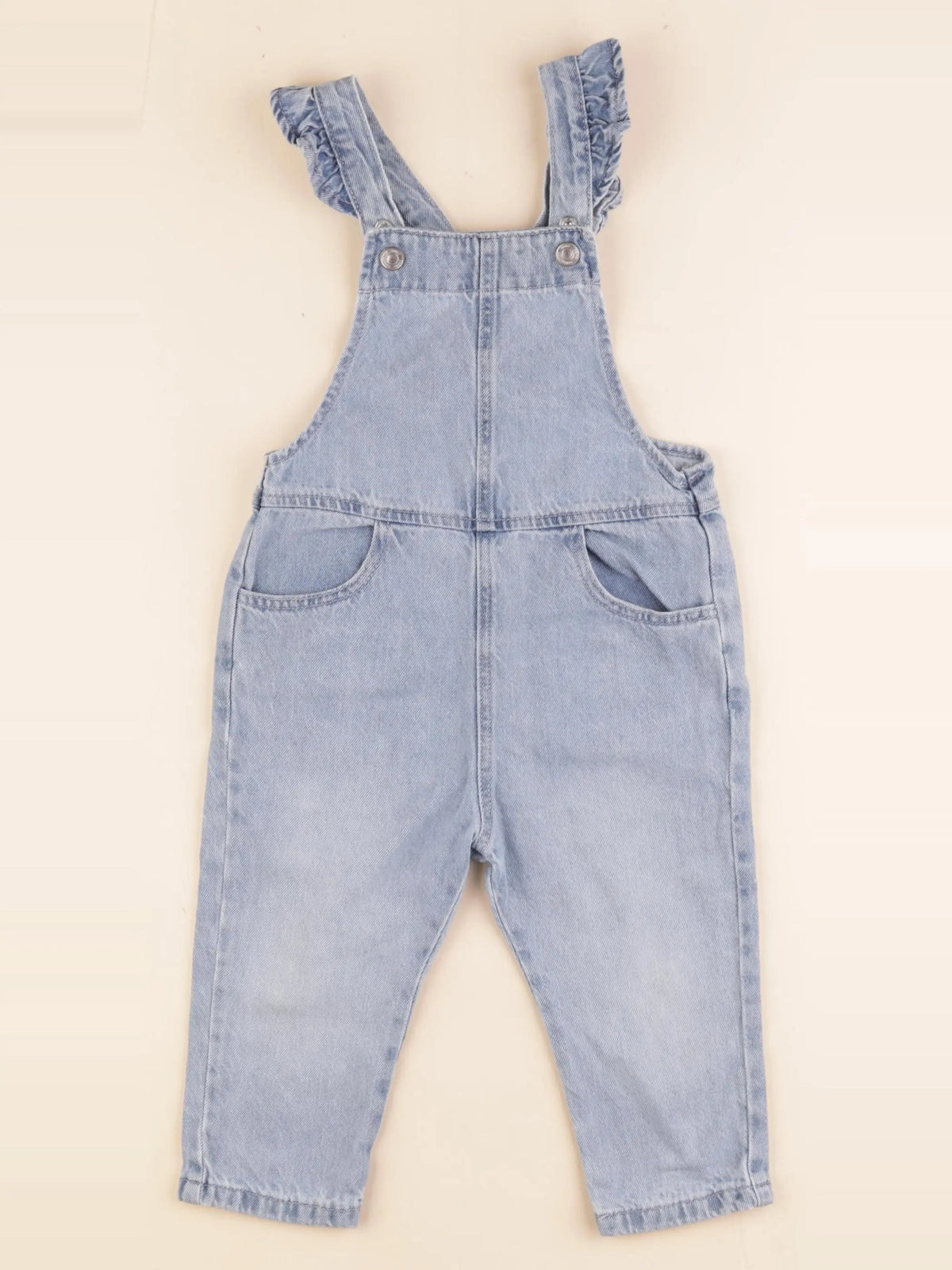 Zara - salopette bleu - 12/18 mois