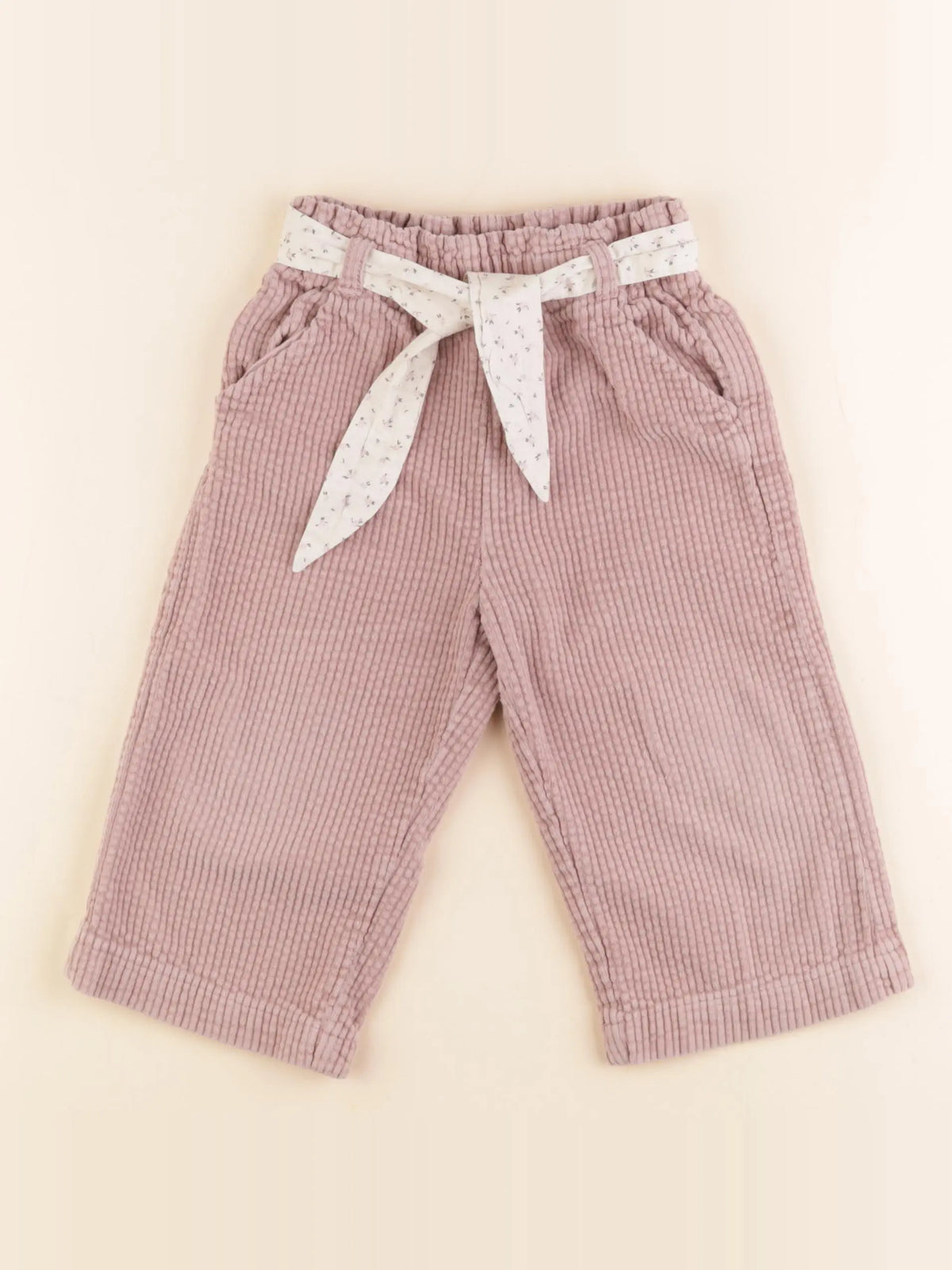 Vertbaudet - pantalon rose - 24 mois