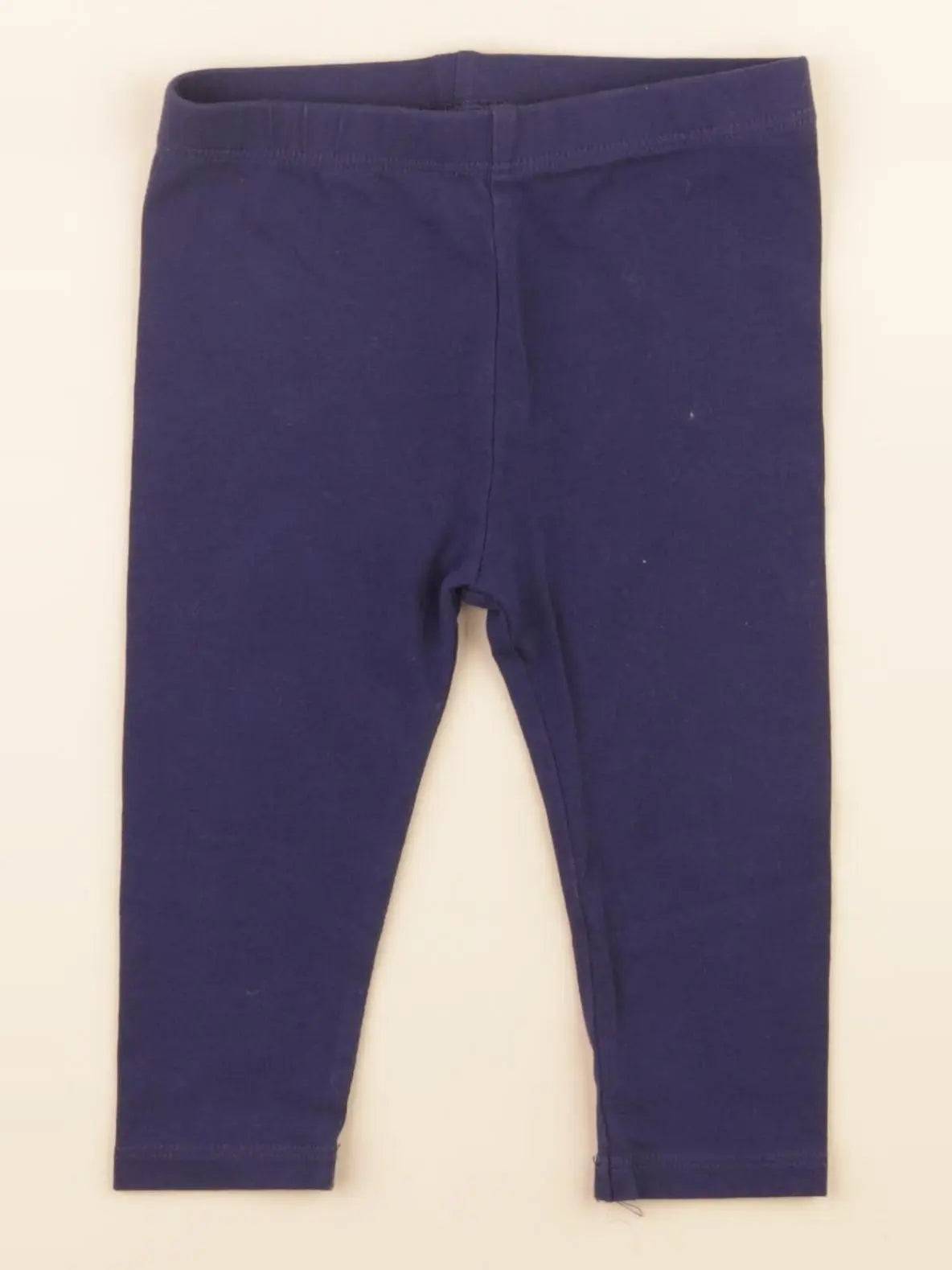 Vertbaudet - legging bleu - 9 mois