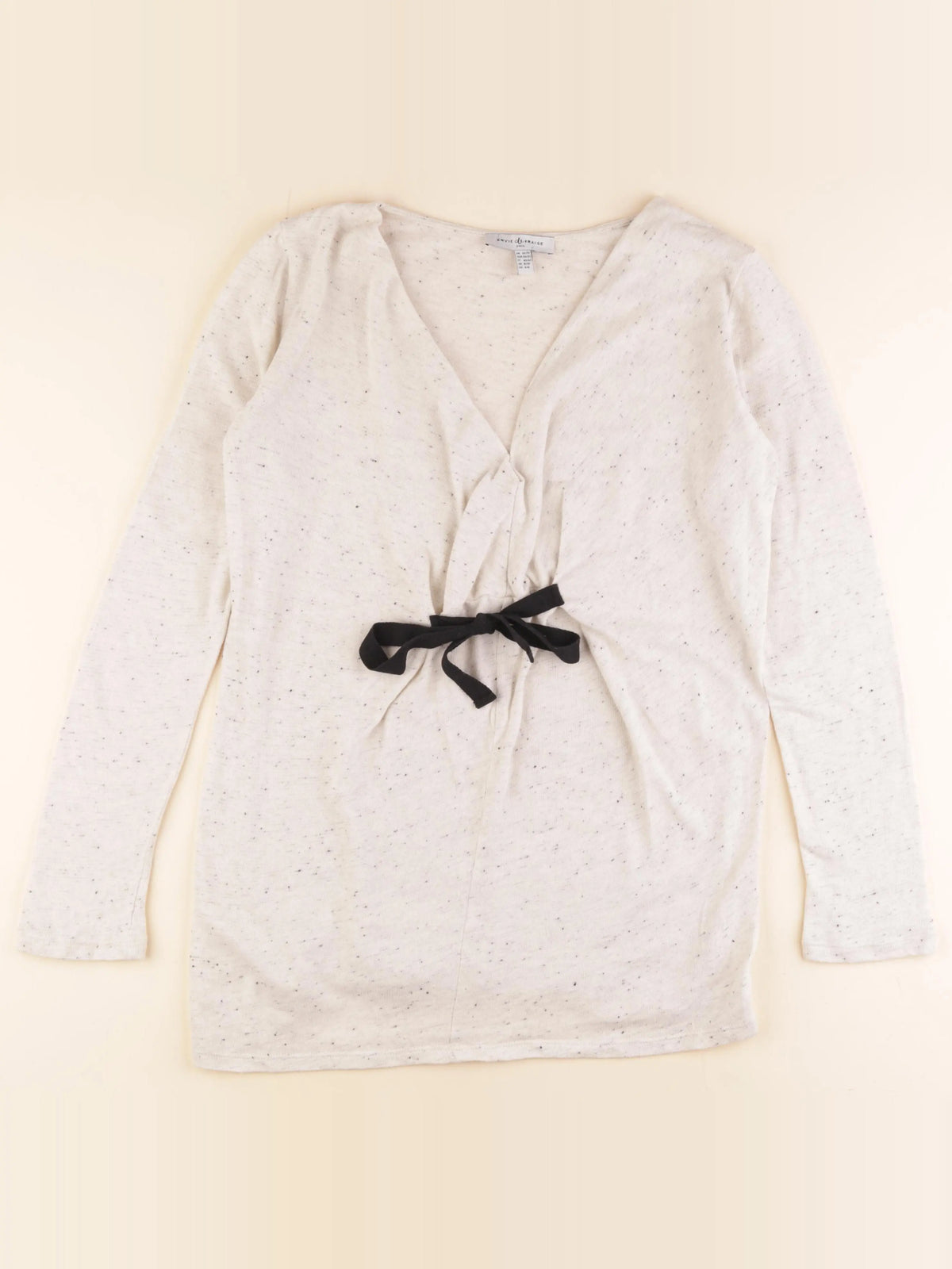 Envie de fraise - tee-shirt grossesse gris - 36 à 38