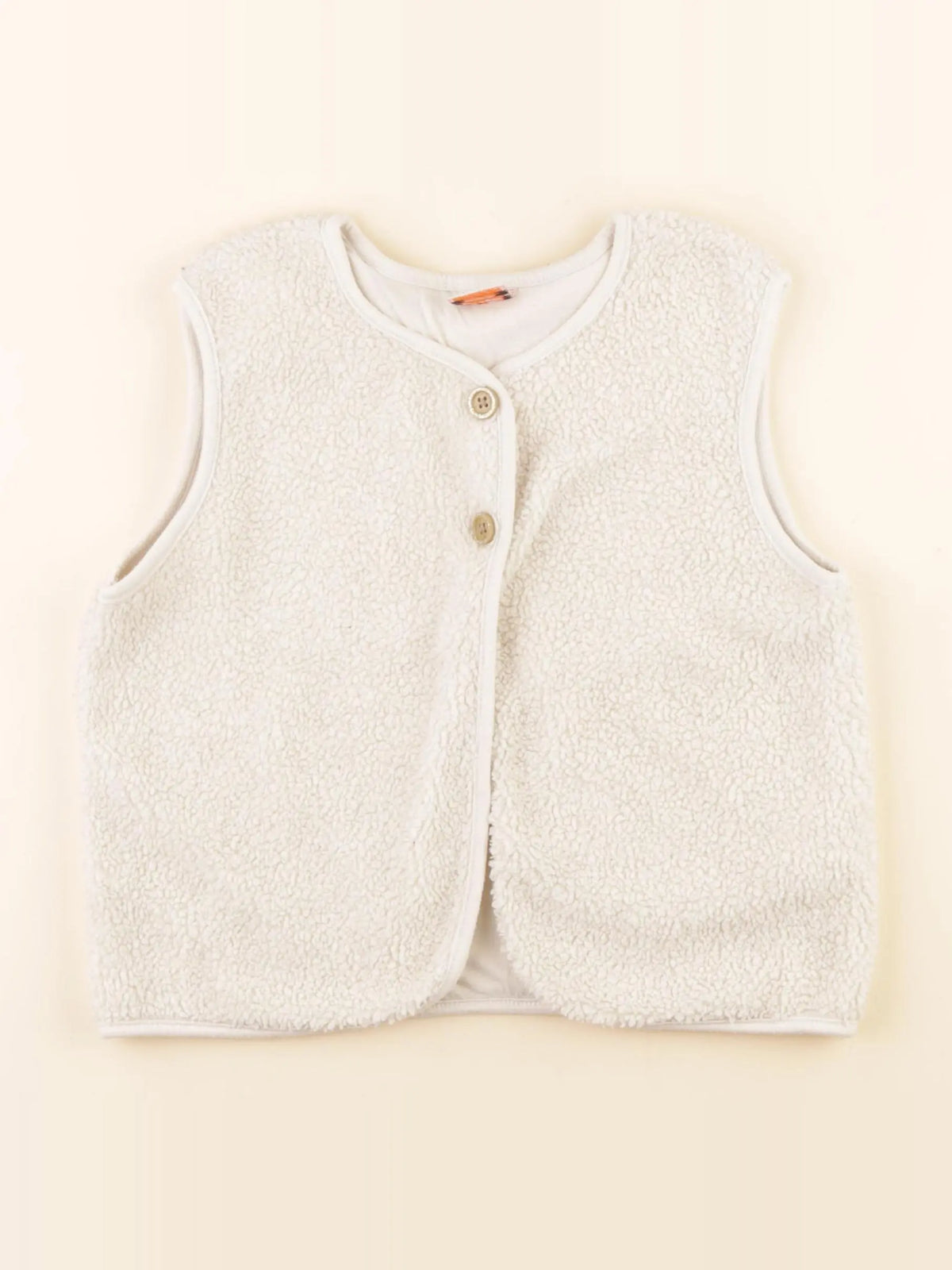 Tape à l'oeil - gilet blanc - 8 ans