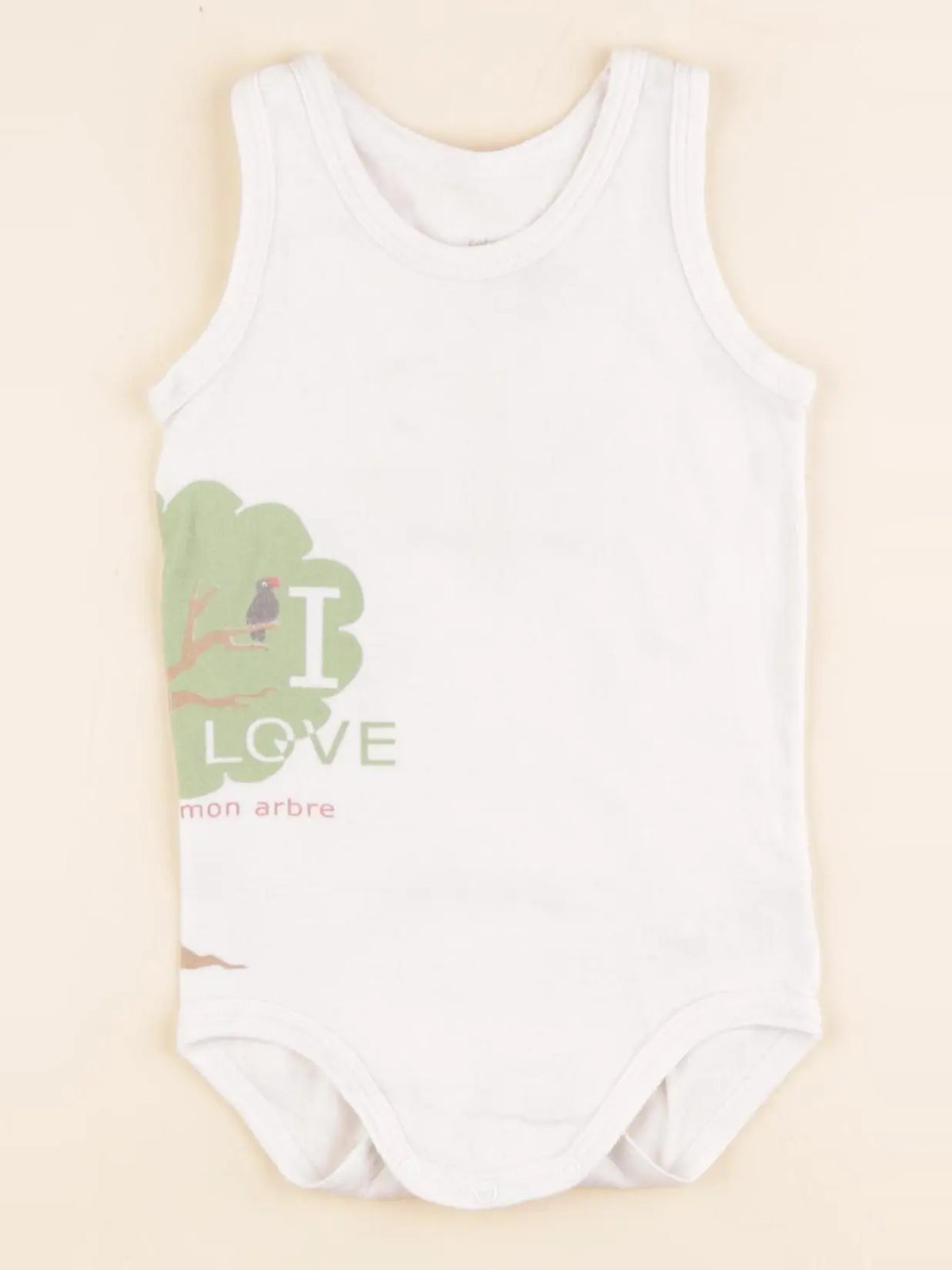 Petit Bateau - body blanc - 12 mois