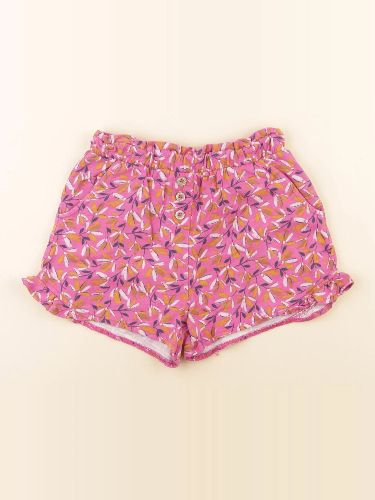 Tape à l'oeil - short rose - 8 ans