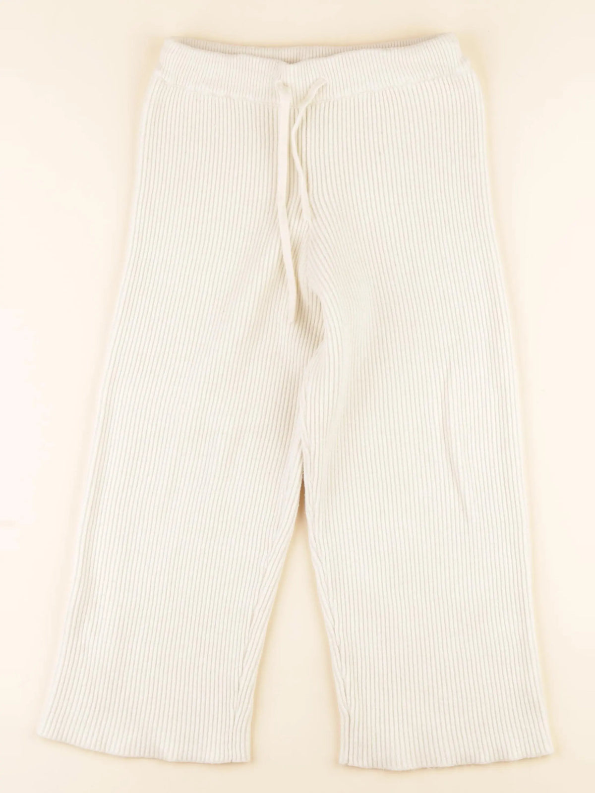 Monoprix - jogging blanc - 8 ans