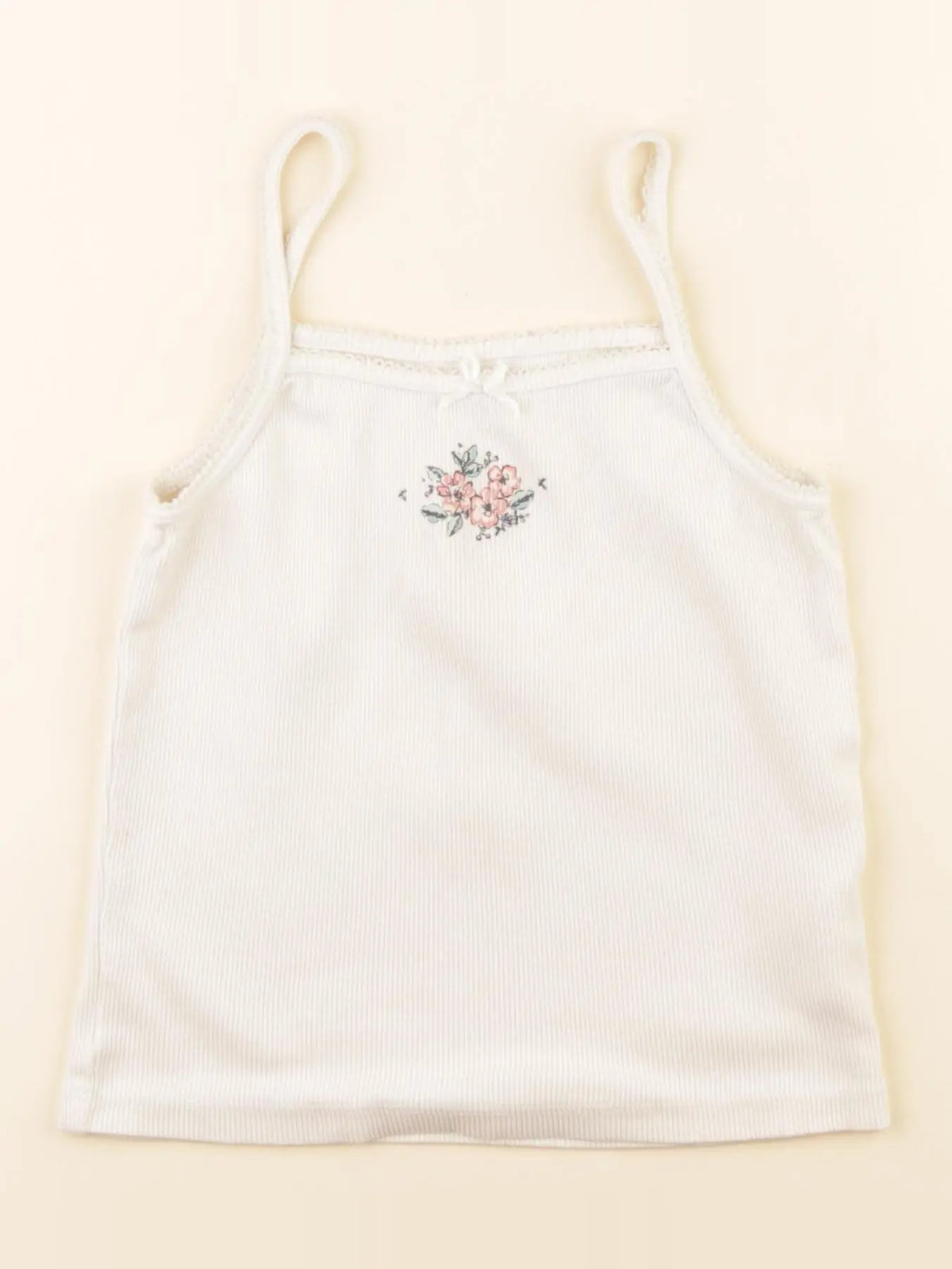 Vertbaudet - maillot de corps blanc - 8 ans