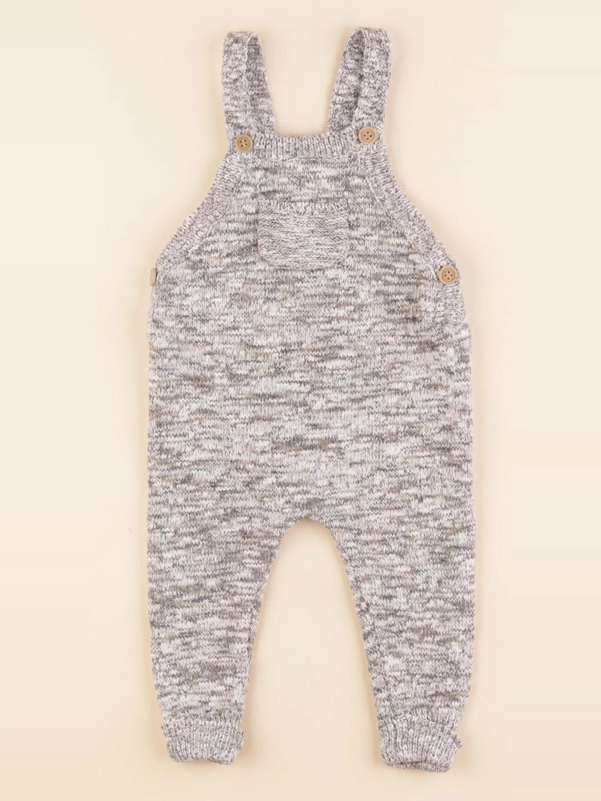 Zara - salopette gris - 6/9 mois