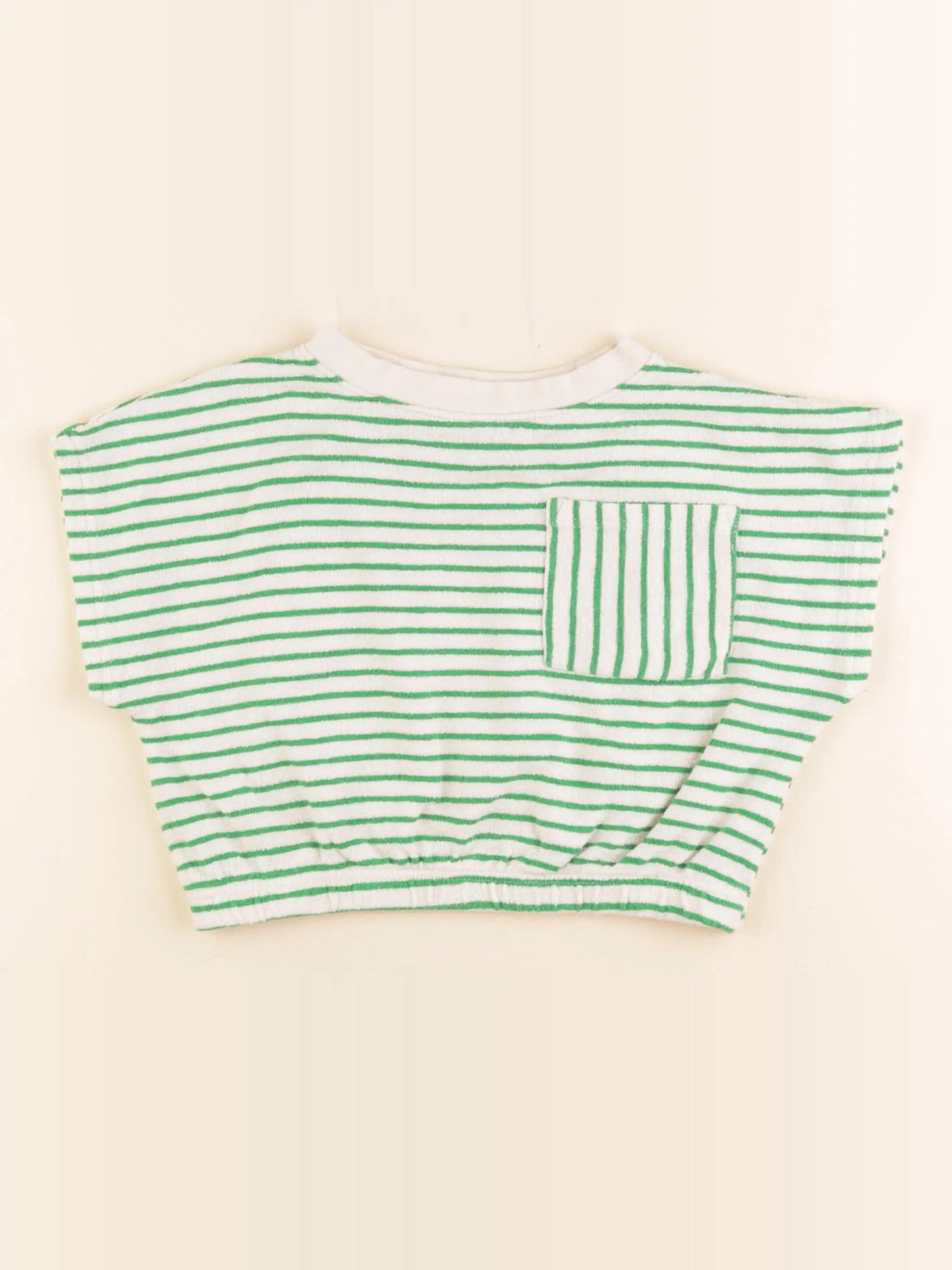 Monoprix - tee-shirt vert - 4 ans