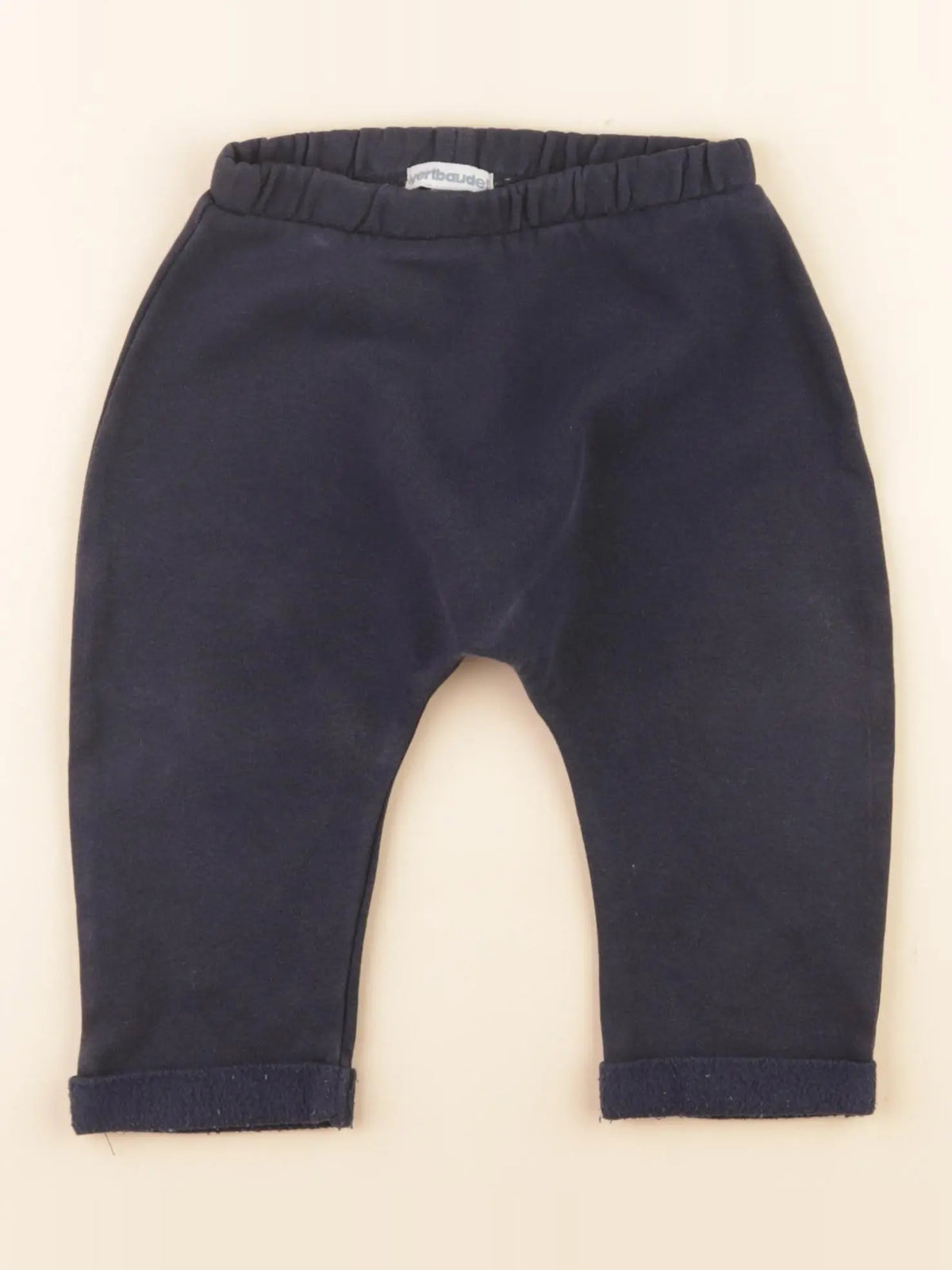 Vertbaudet - jogging bleu - 12 mois