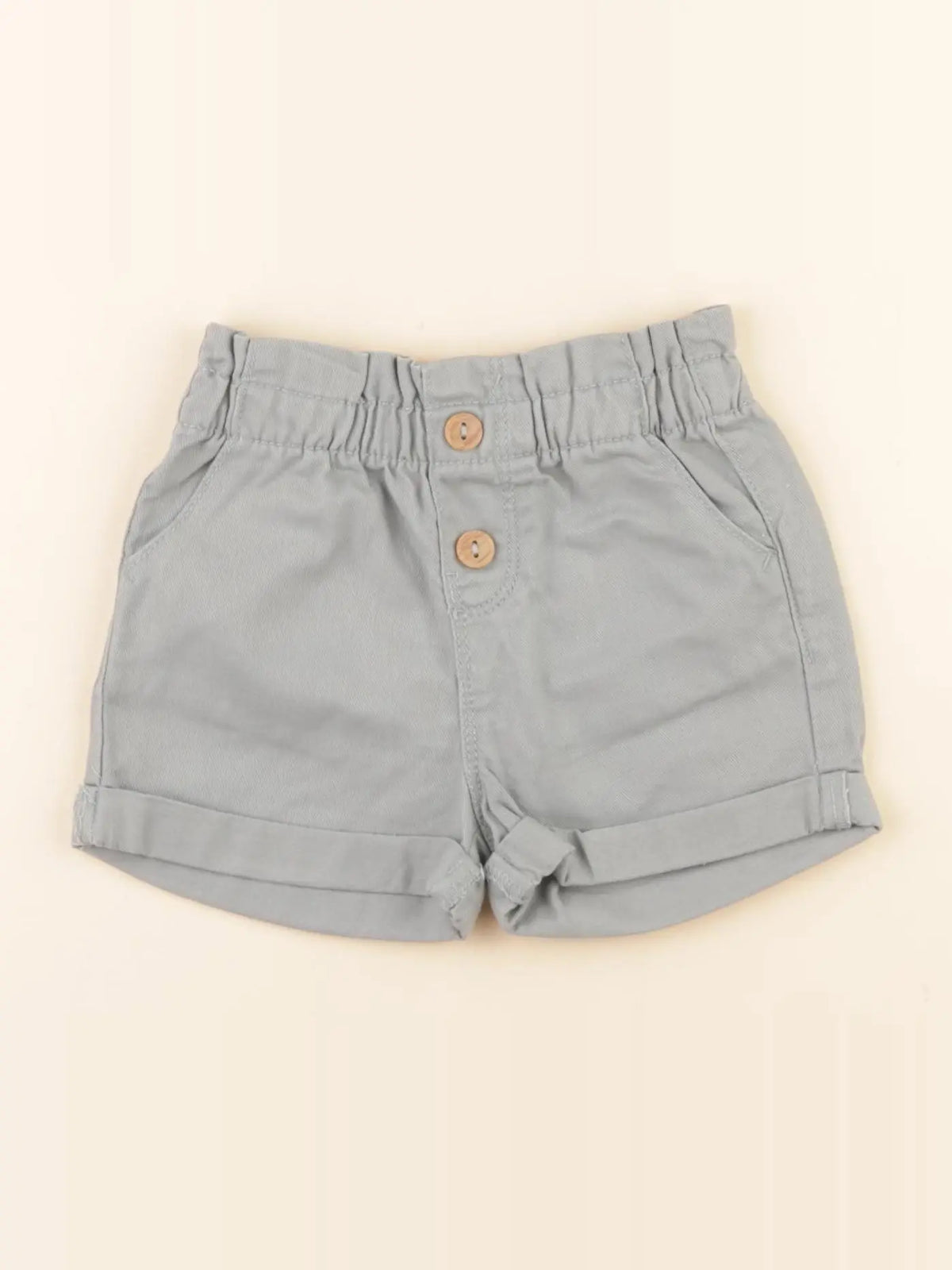Vertbaudet - short vert - 12 mois