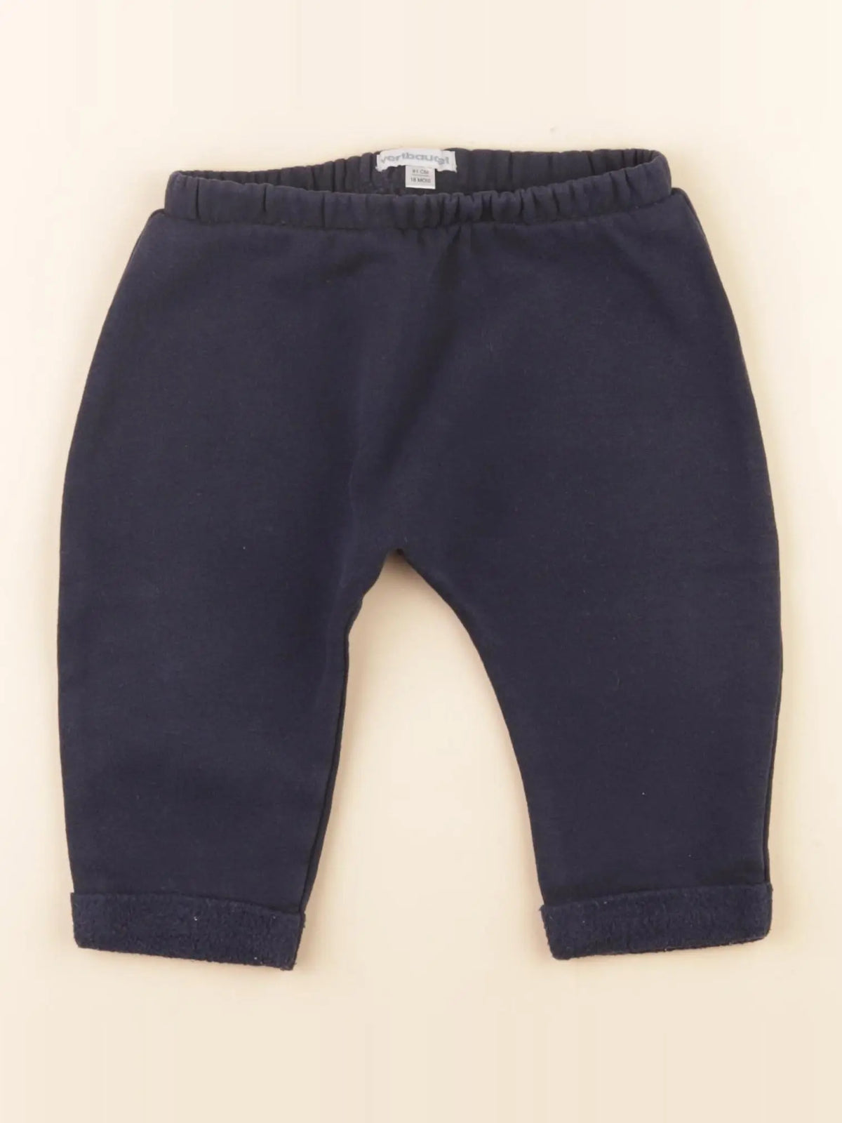 Vertbaudet - jogging bleu - 18 mois