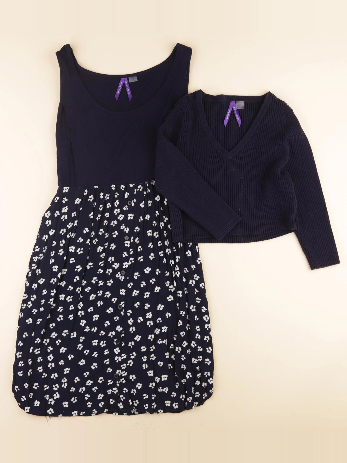 Seraphine - robe grossesse bleu - 42
