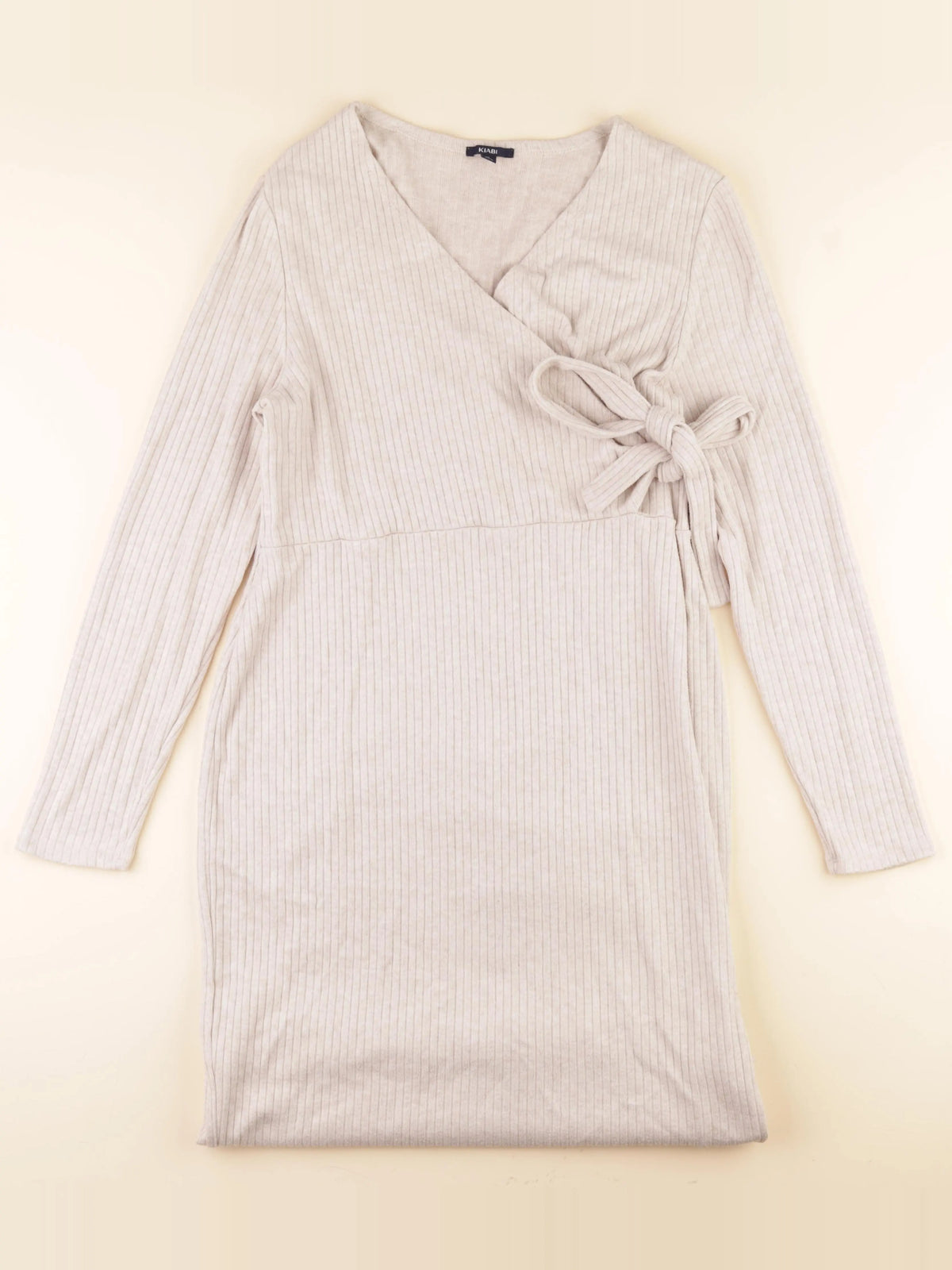 Kiabi - robe grossesse beige - xl