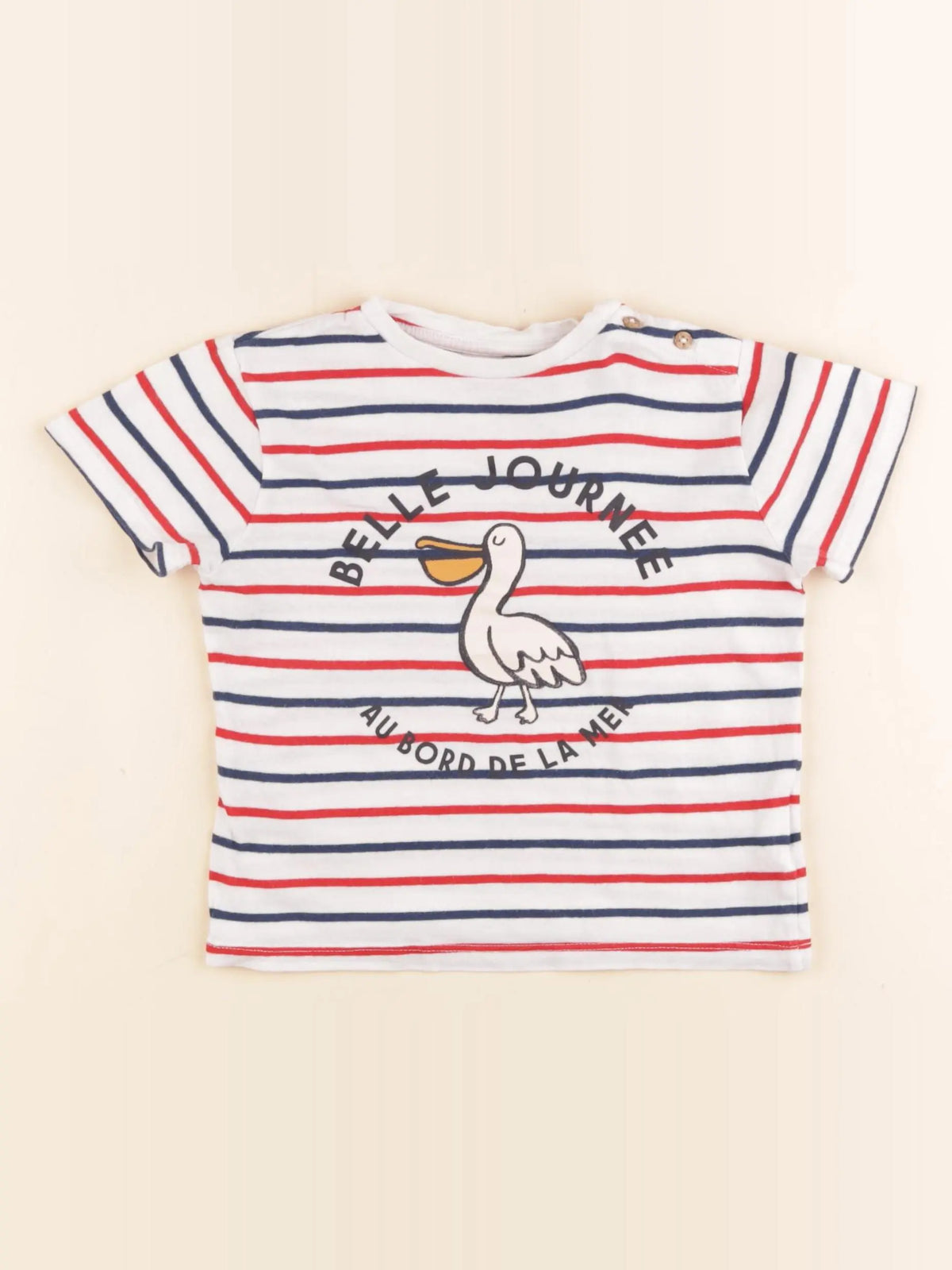 Boutchou - tee-shirt multicolore - 36 mois