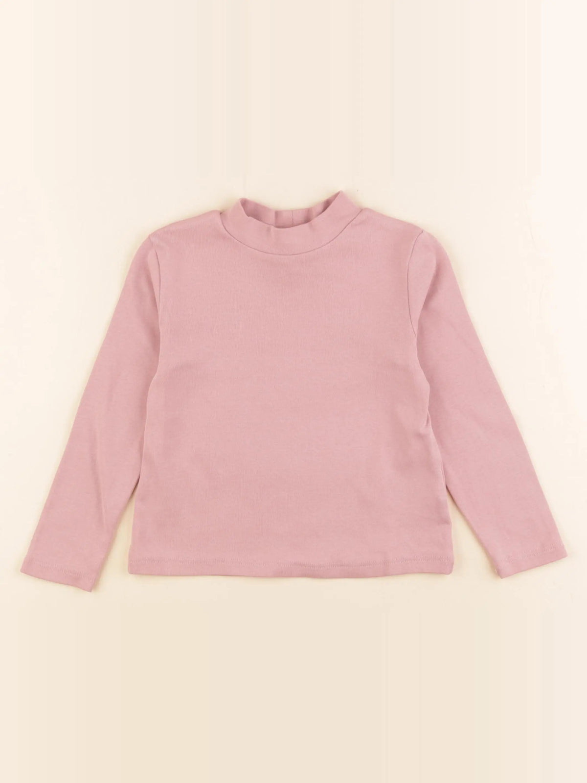 H&M - sous-pull rose - 3/4 ans