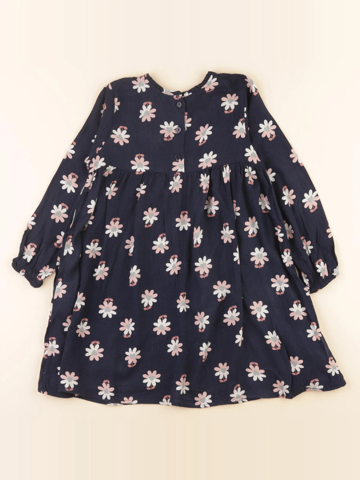 Vertbaudet - robe bleu - 6 ans