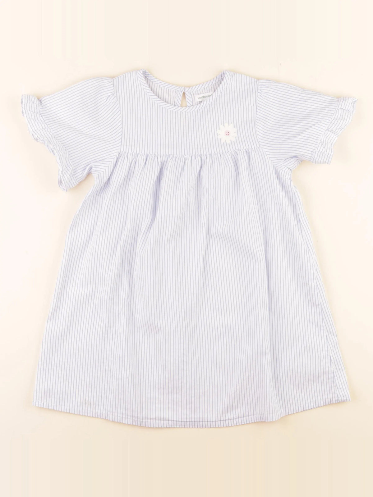 Vertbaudet - robe bleu - 5 ans