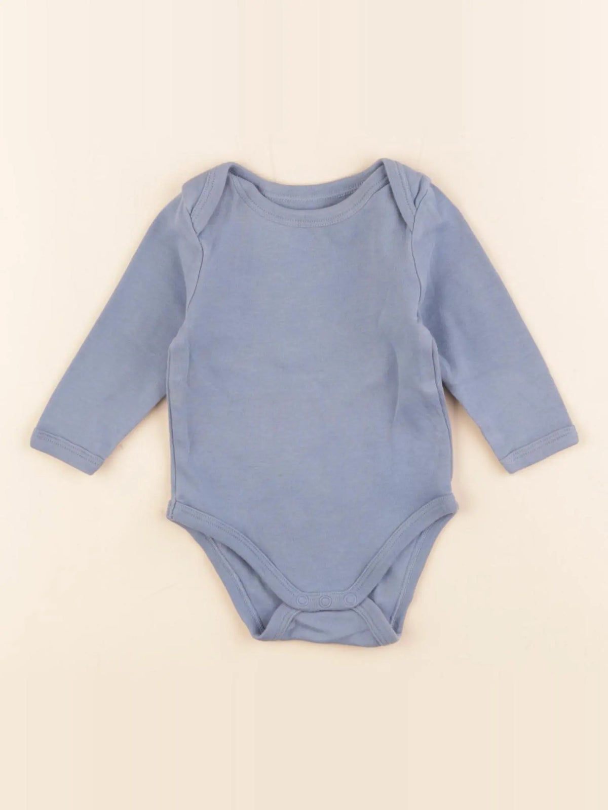 Vertbaudet - body bleu - 3 mois