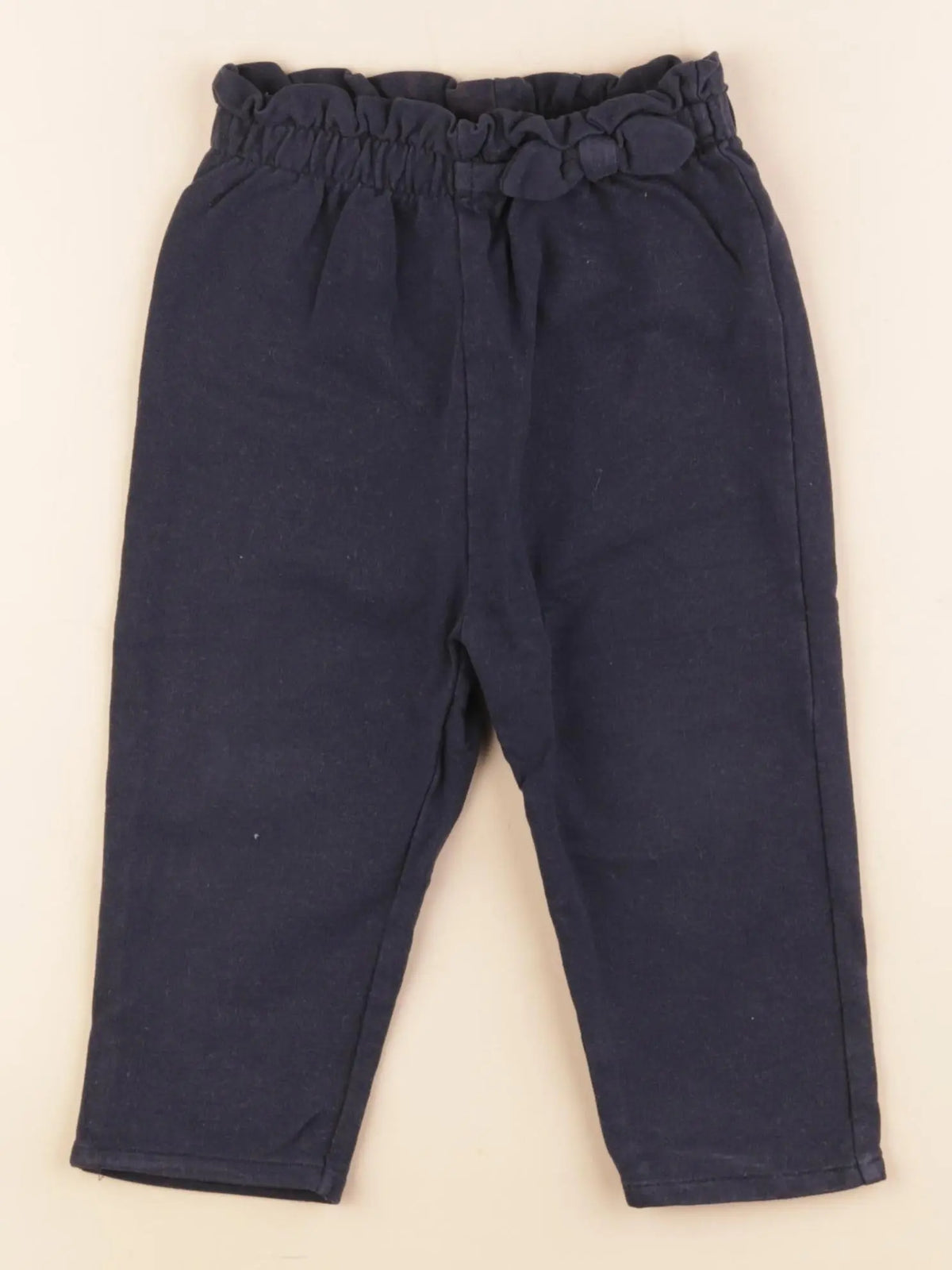 Vertbaudet - pantalon bleu - 24 mois