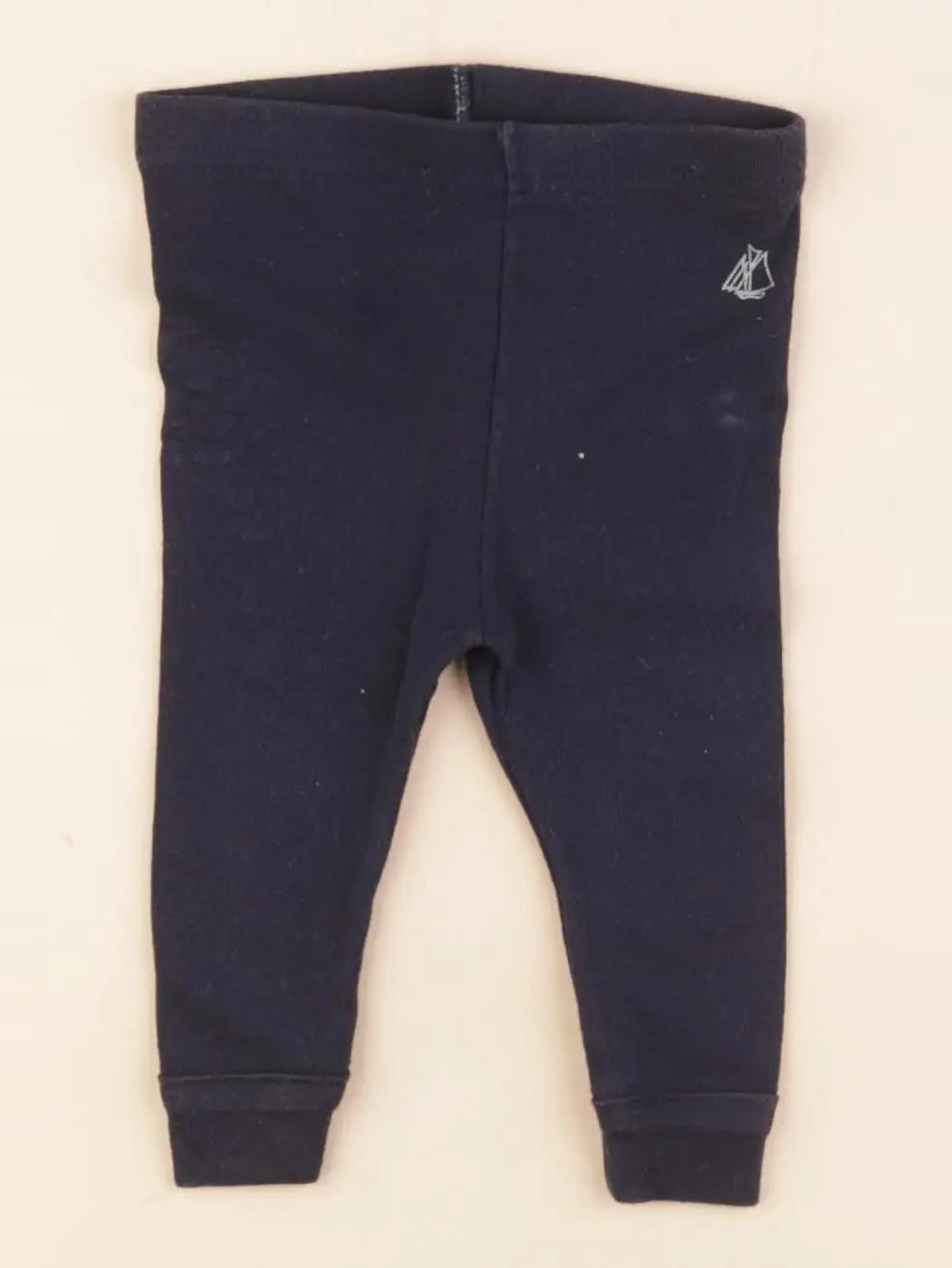 Petit Bateau - legging bleu - 3 mois