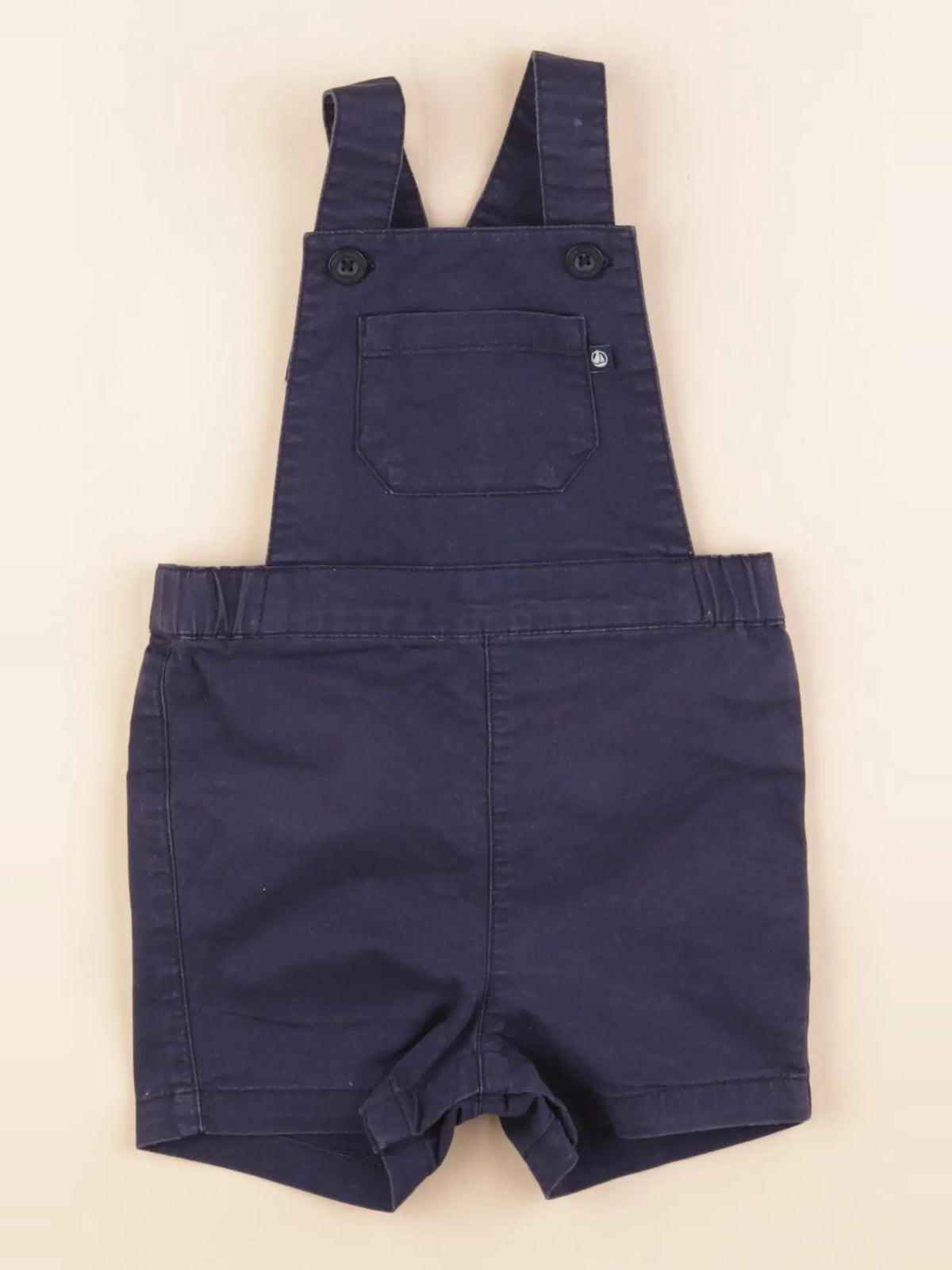 Petit Bateau - salopette bleu - 12 mois