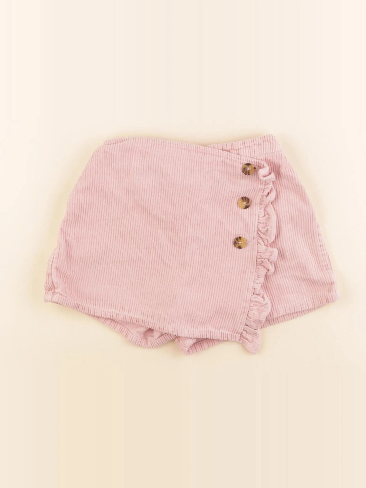 Vertbaudet - jupe short rose - 6 ans