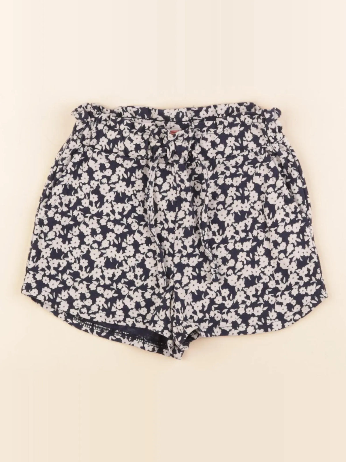 Tape à l'oeil - short bleu, blanc - 2/3 ans