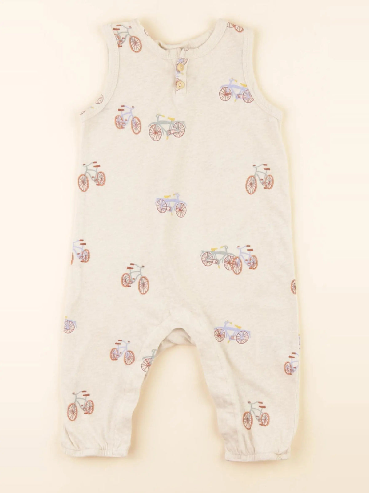 H&M - combinaison beige - 9 mois