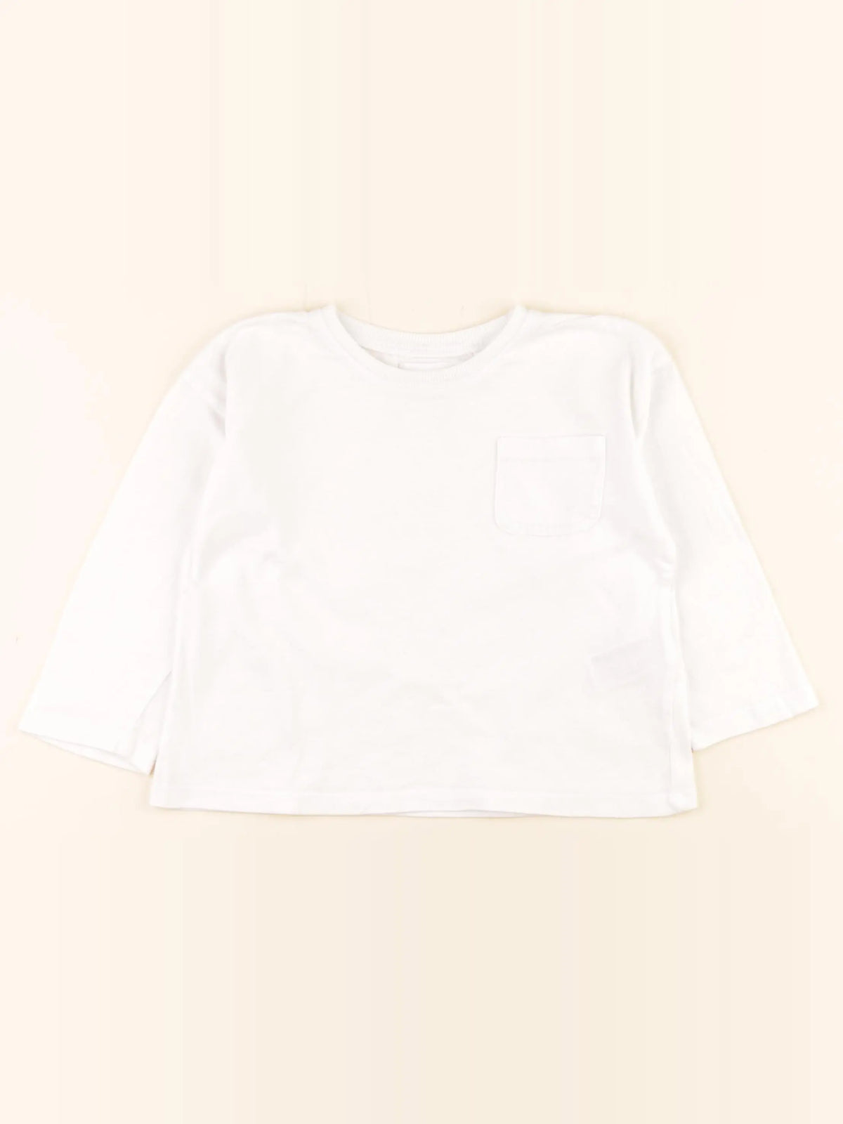 Zara - tee-shirt blanc - 18/24 mois