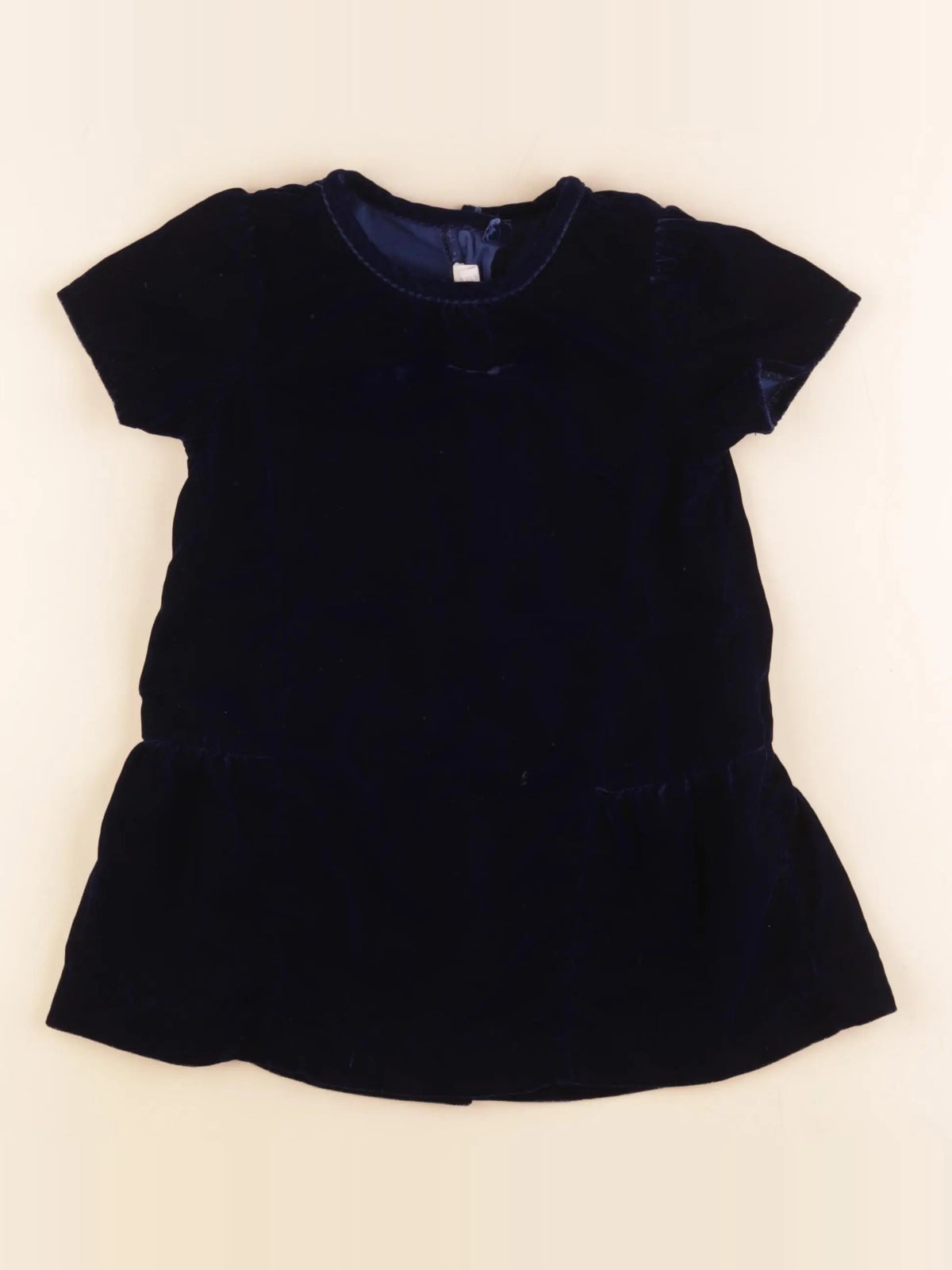 H&M - robe bleu - 18/24 mois