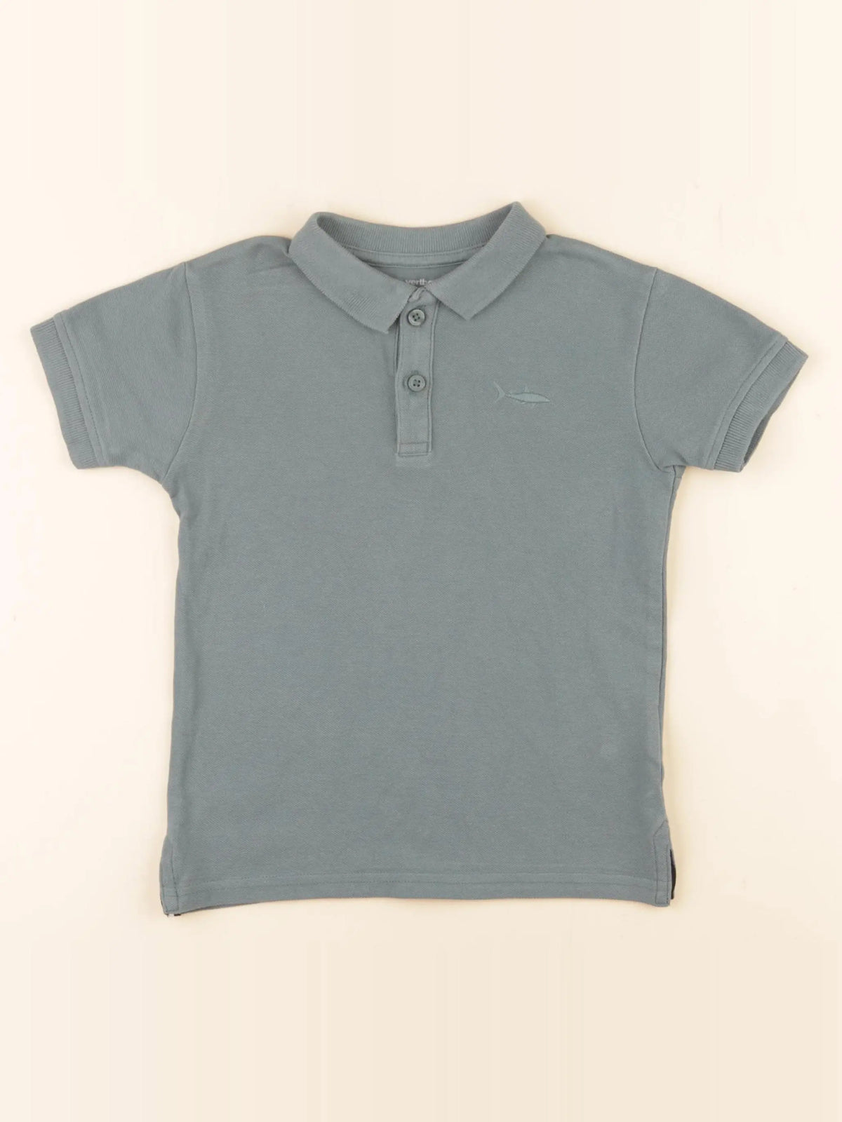 Vertbaudet - polo vert - 5 ans